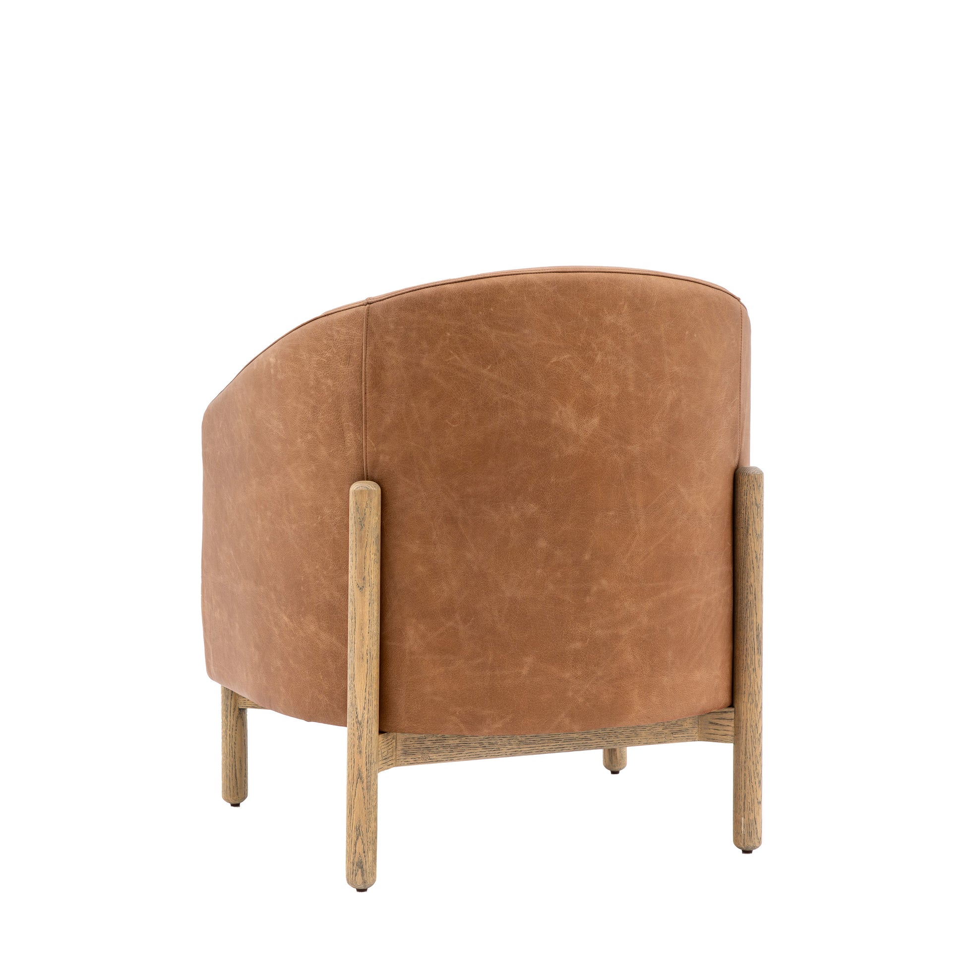 Tindon Armchair Vintage Brown Leather