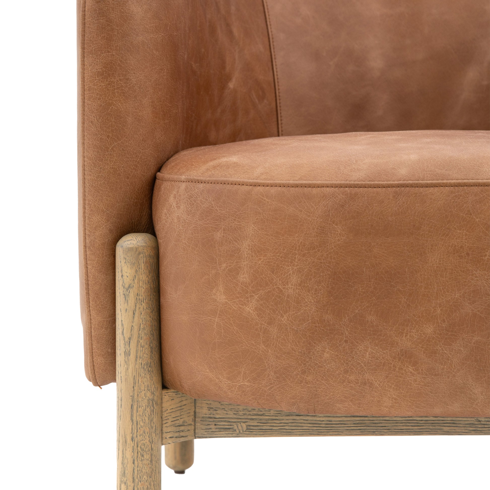 Tindon Armchair Vintage Brown Leather