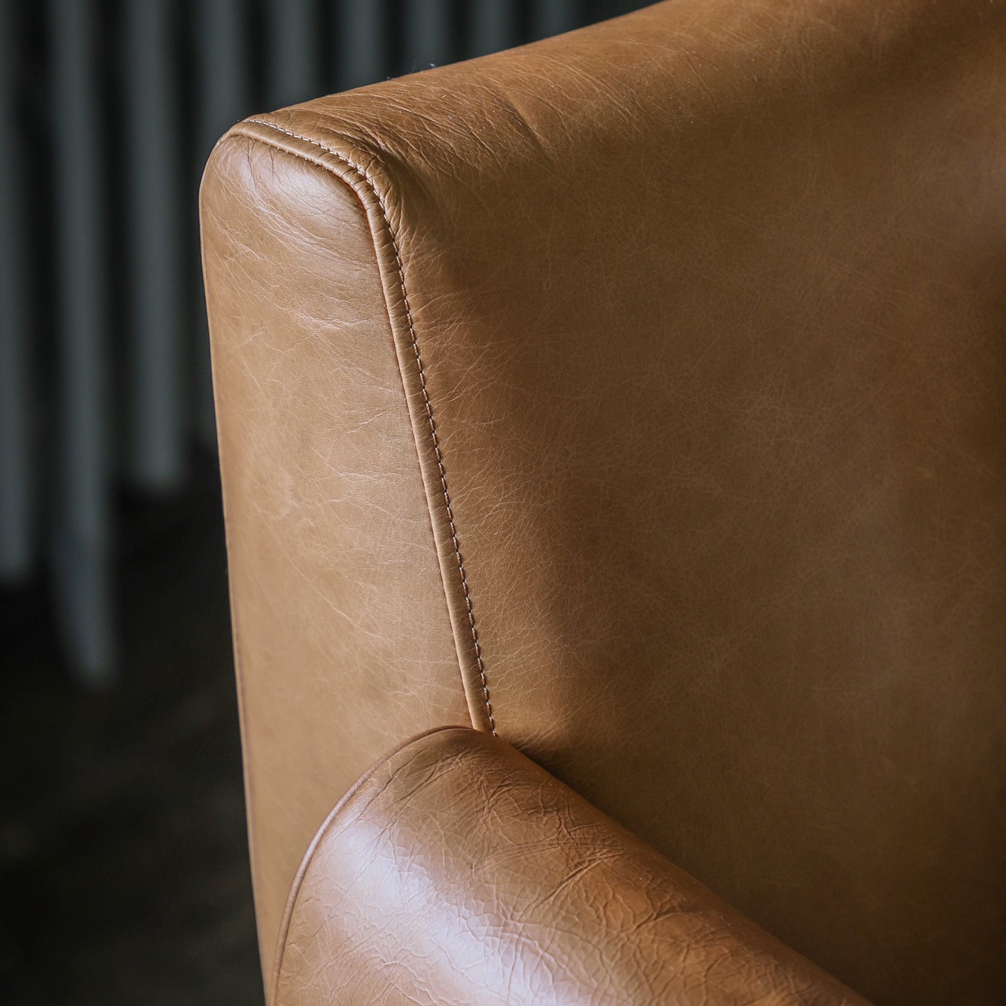 Stratford Armchair Brown Leather