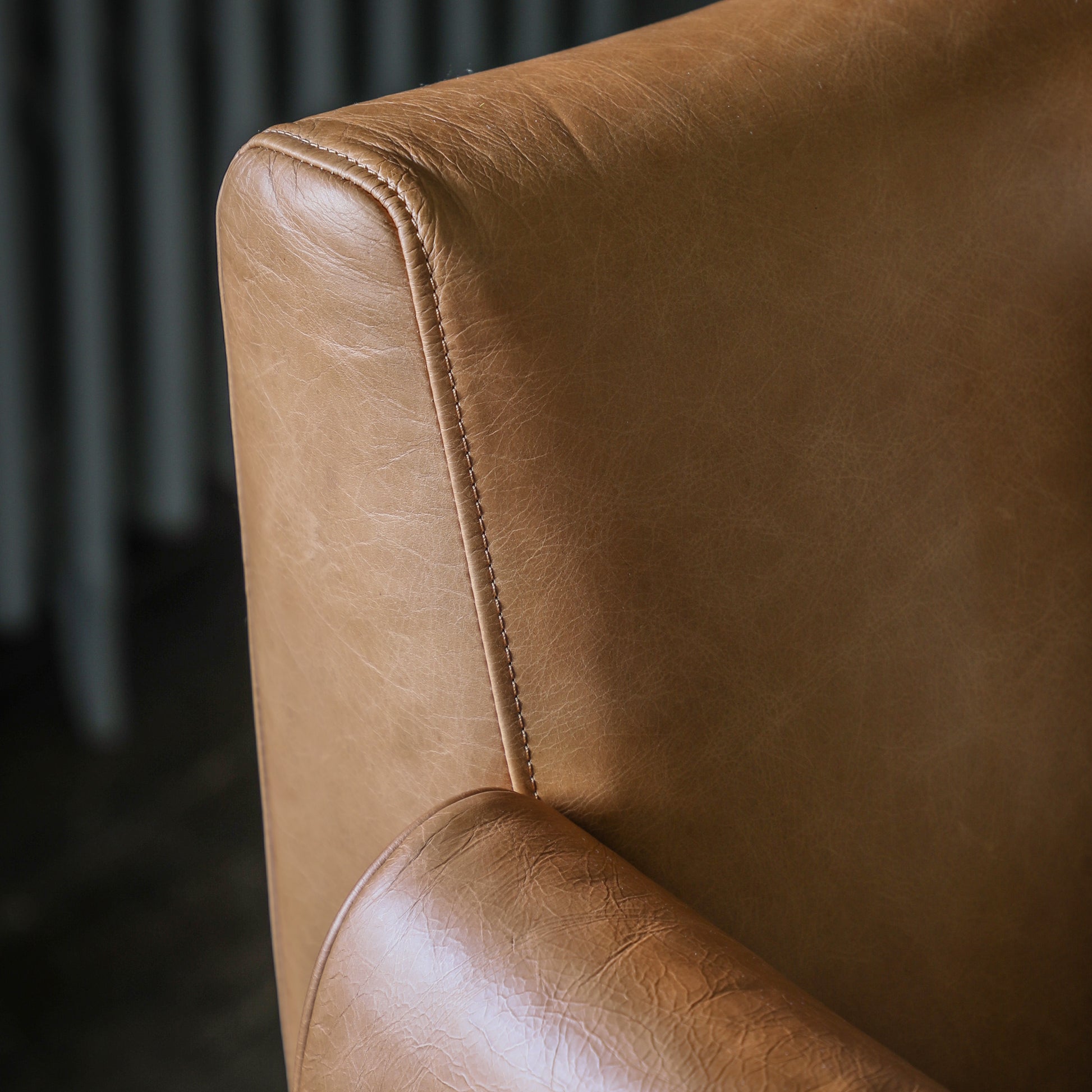 Stratford Armchair Brown Leather