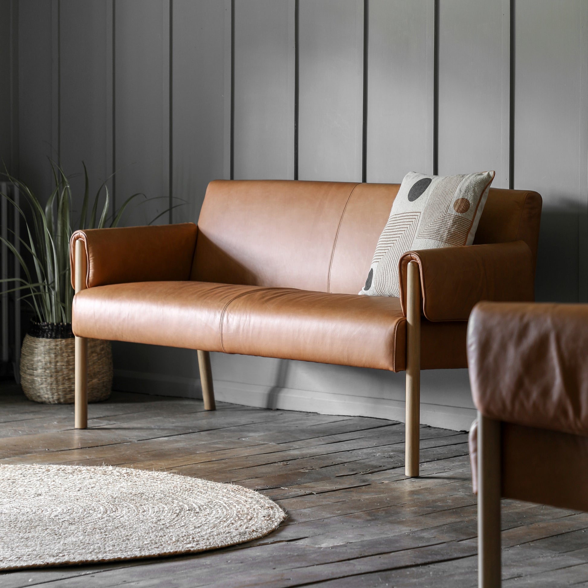 Stratford 2 Seater Sofa Brown