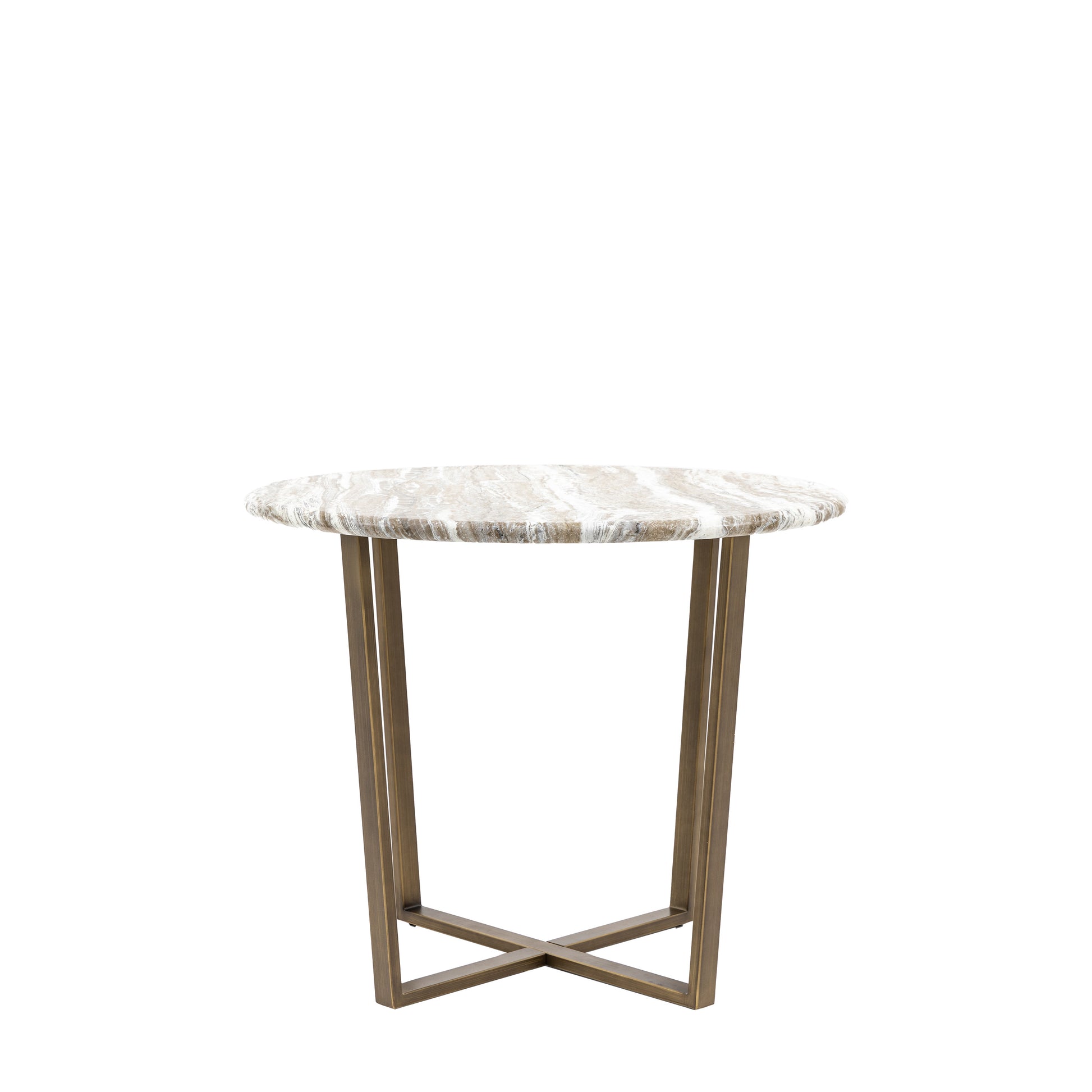 Lusso Round Dining Table Green Marble