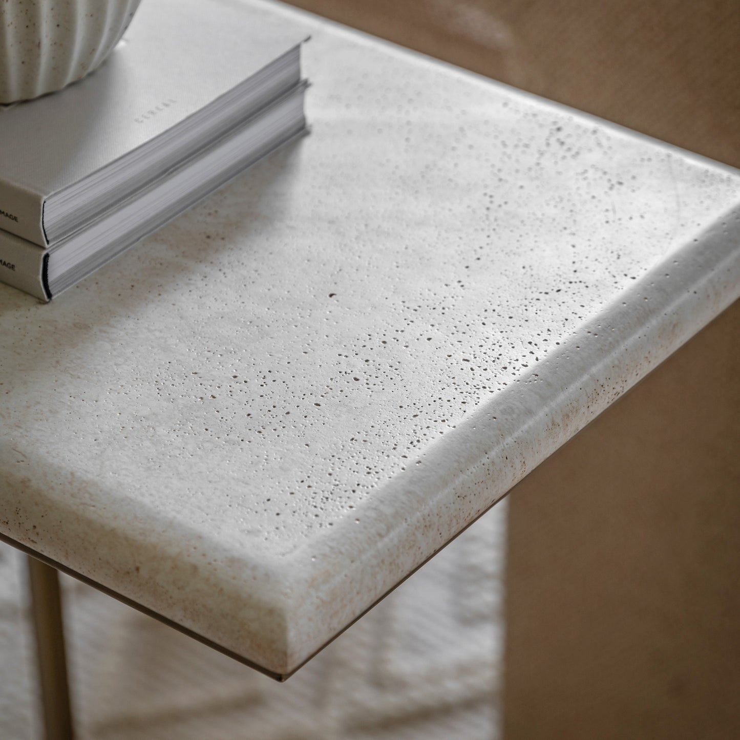 Moderna Supper Table Travertine