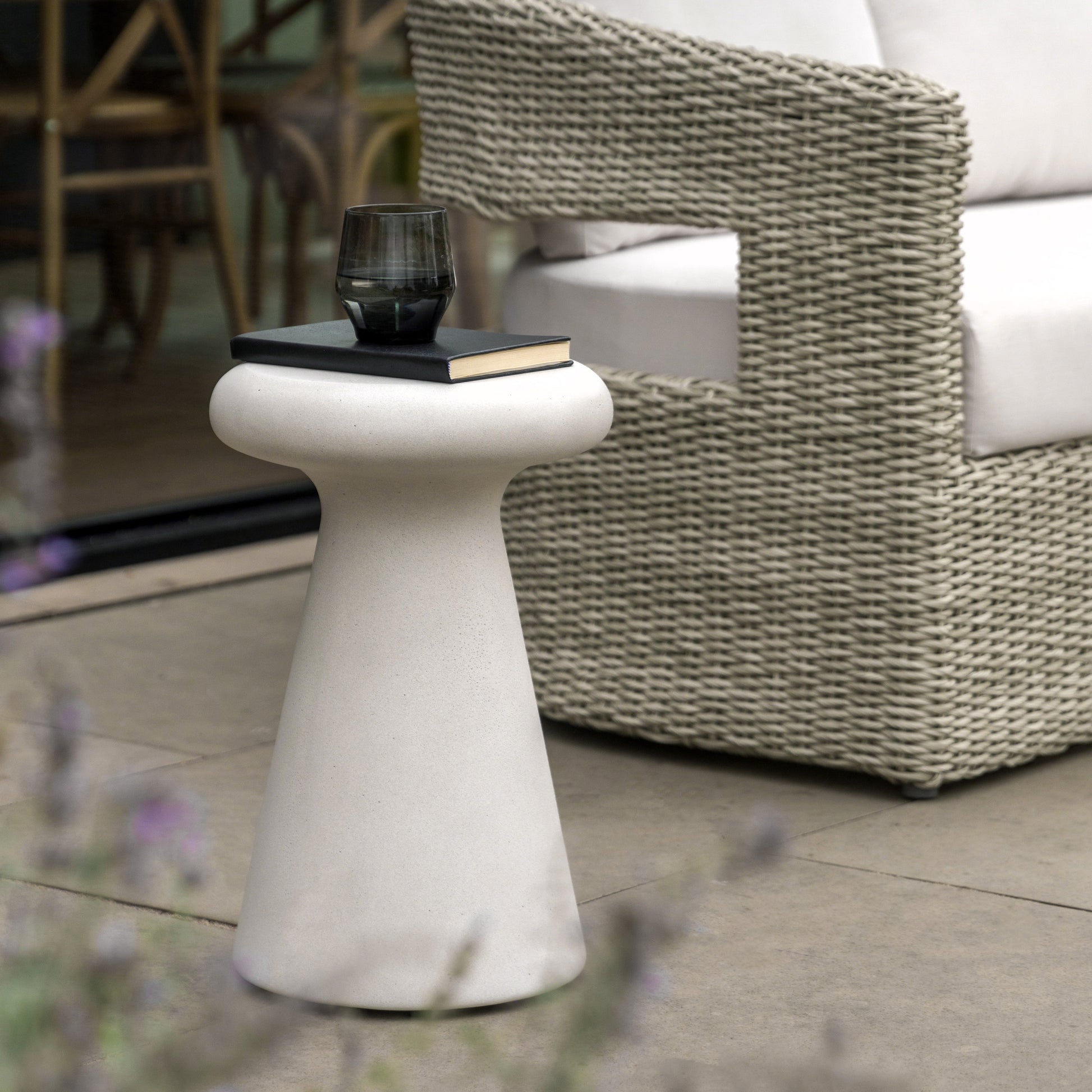 Pavia Side Table Concrete