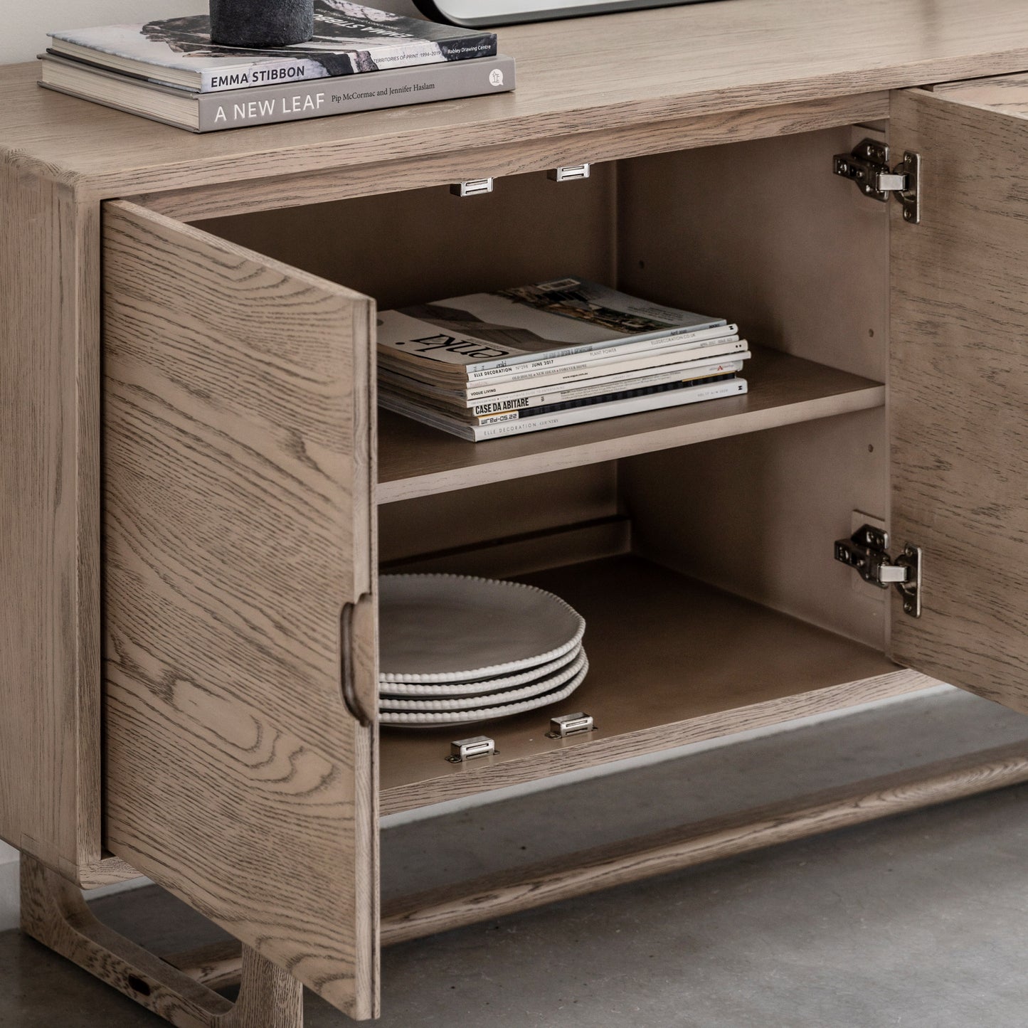 Craft 4 Door Sideboard Smoked