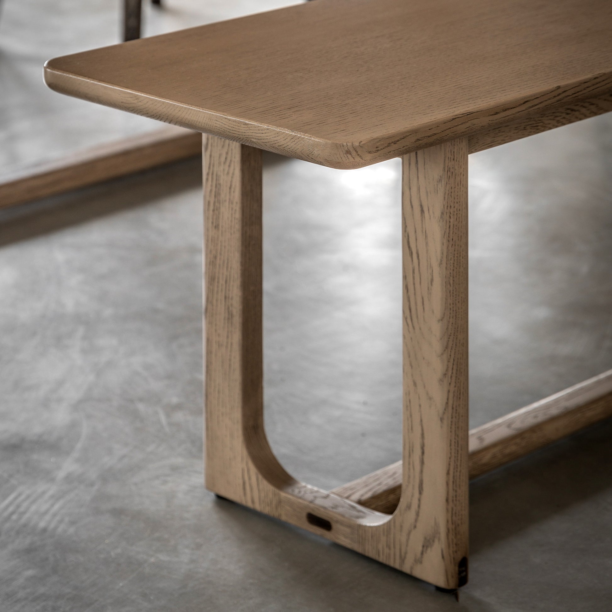 Craft Dining Bench Smoked