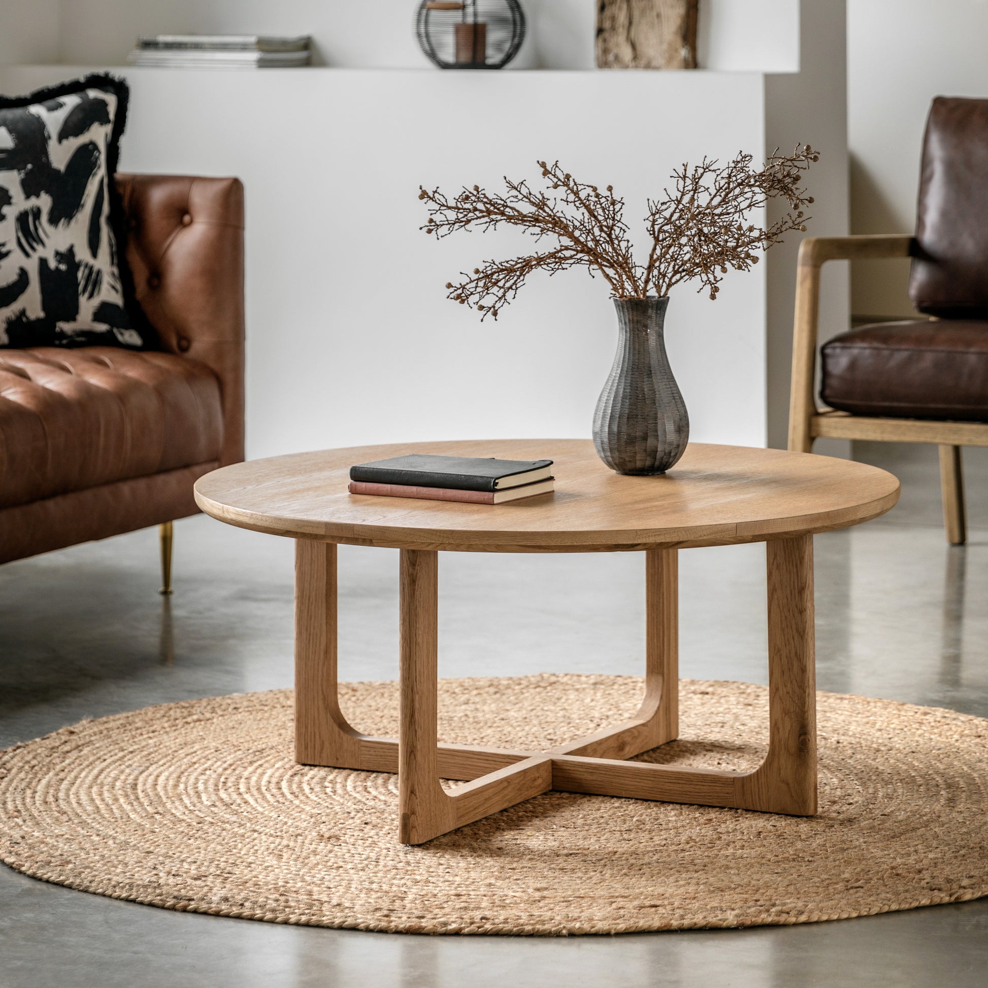 Craft Round Coffee Table Natural