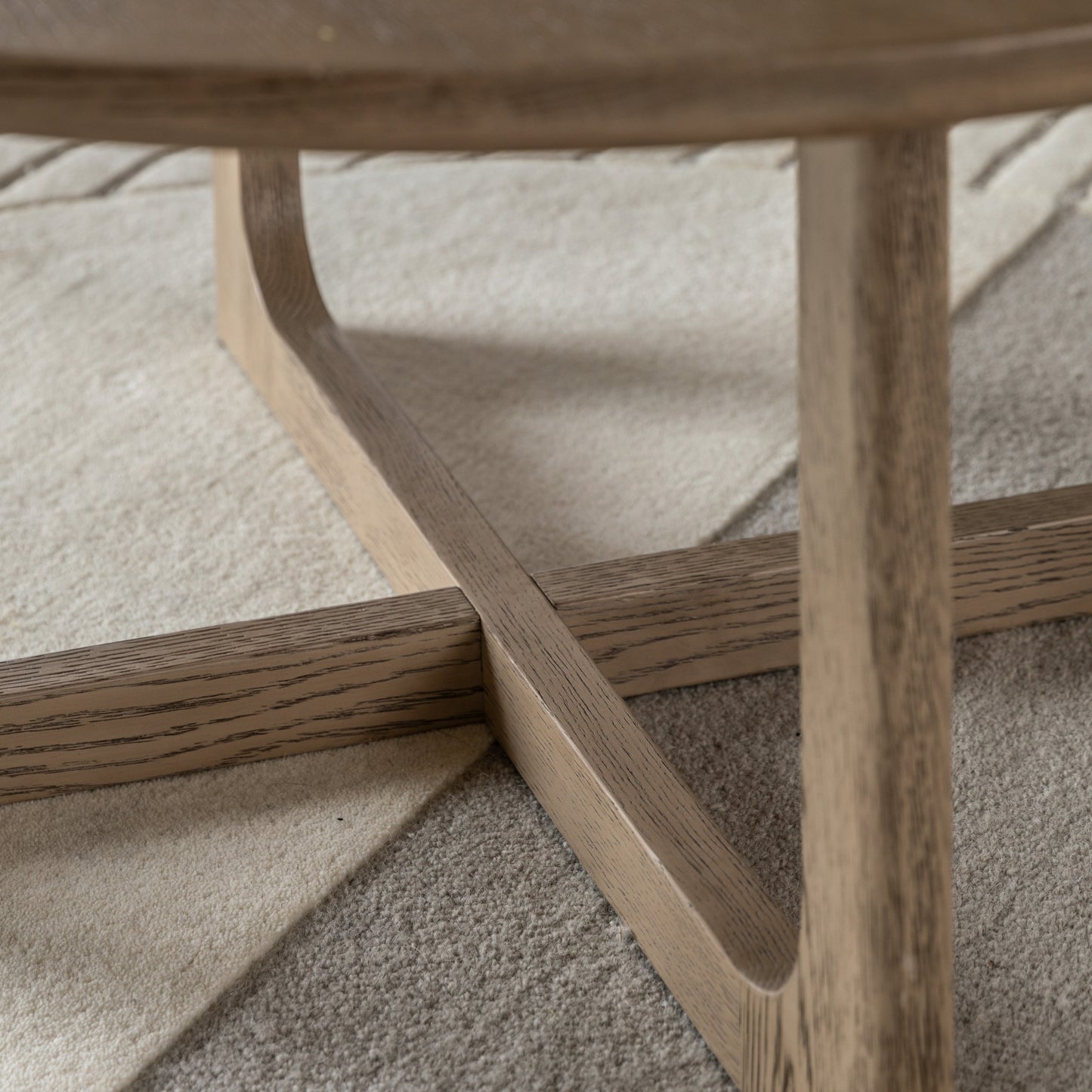 Craft Round Coffee Table Smoked