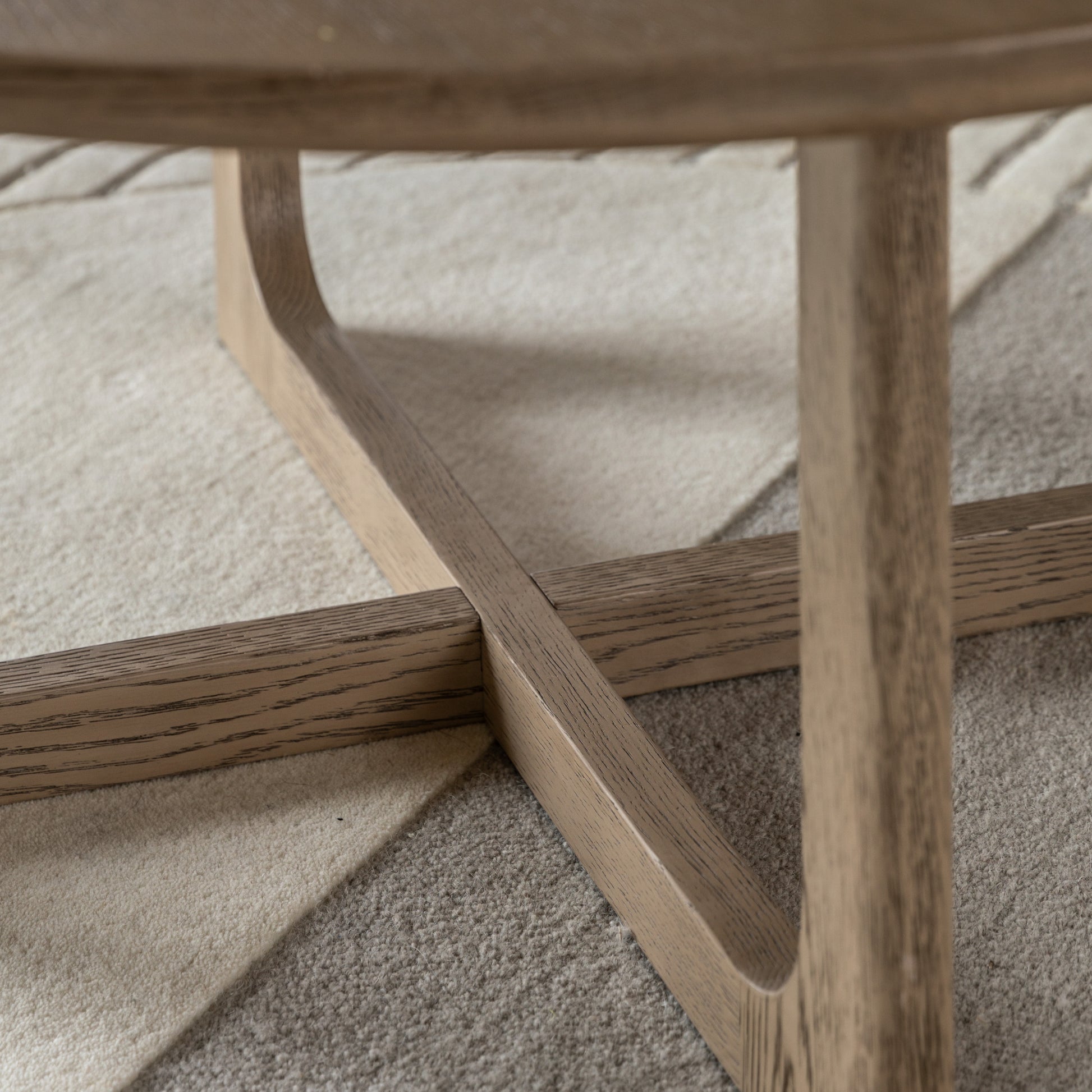 Craft Round Coffee Table Smoked