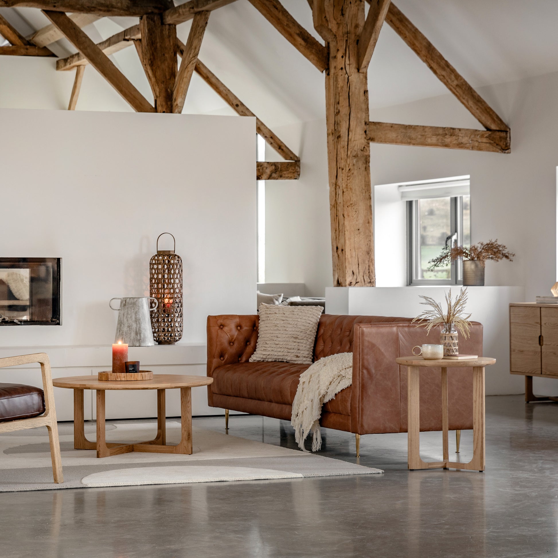 Craft Side Table Natural