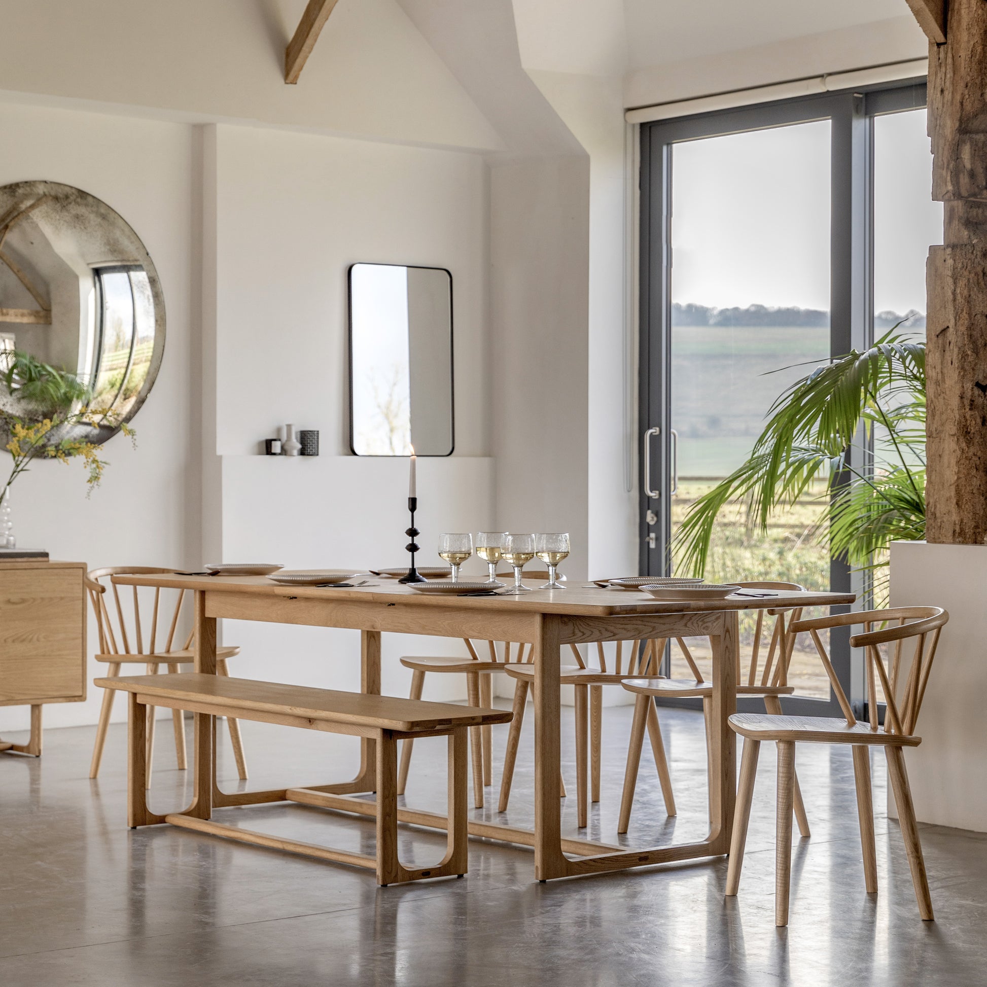 Craft Ext Dining Table Natural