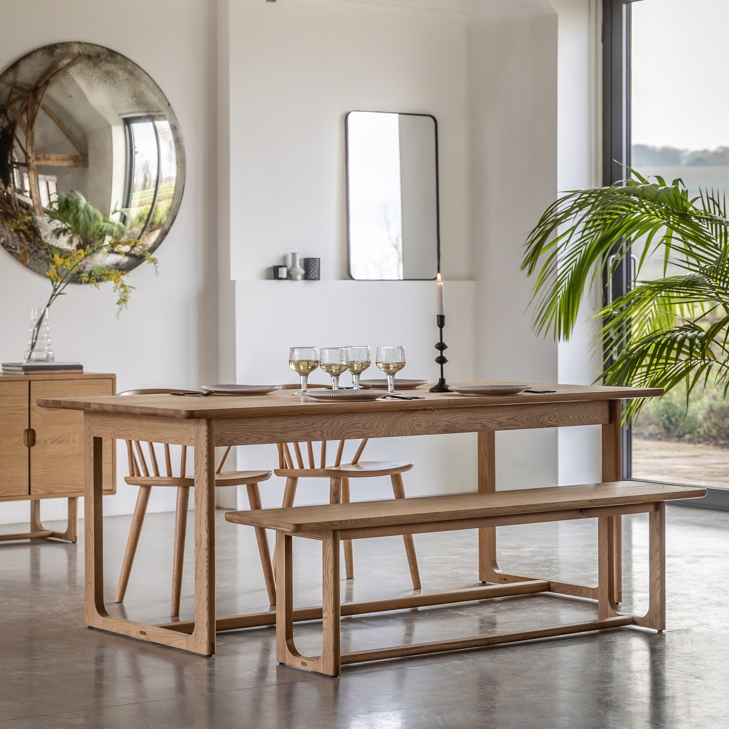 Craft Ext Dining Table Natural