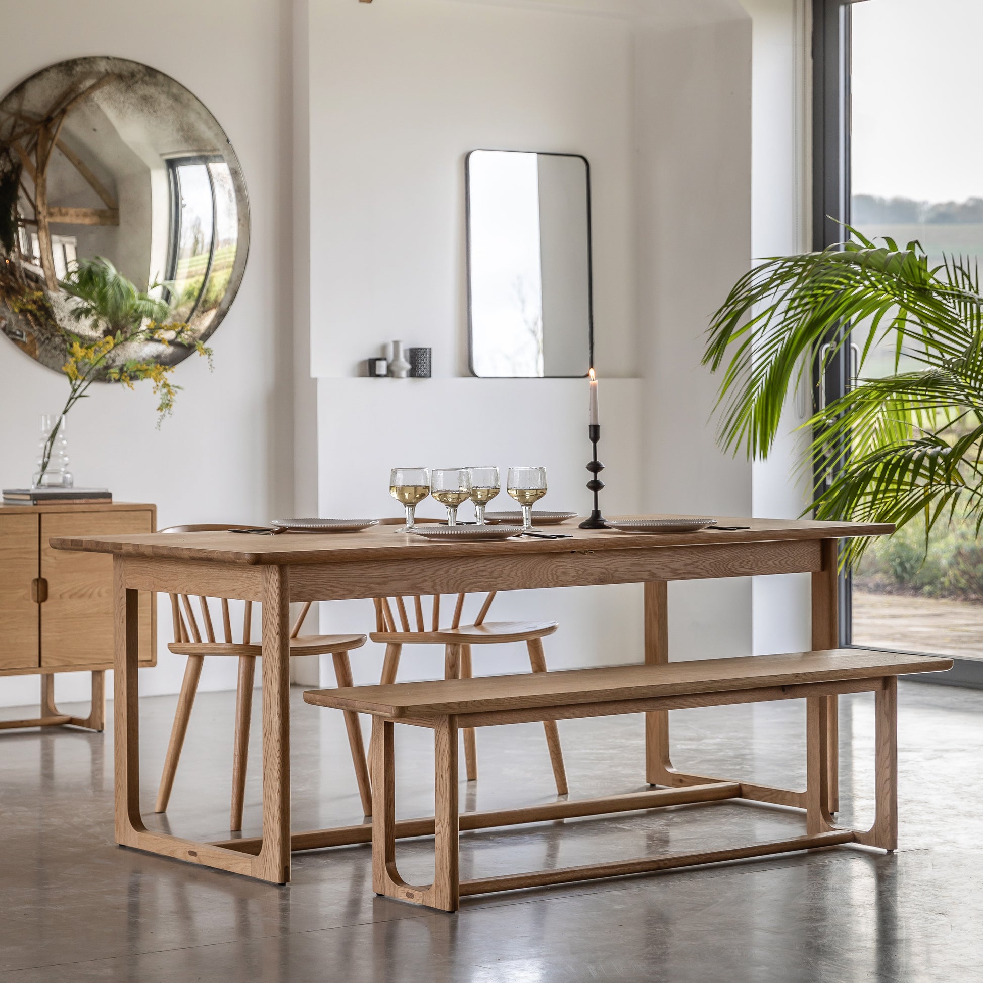Craft Ext Dining Table Natural
