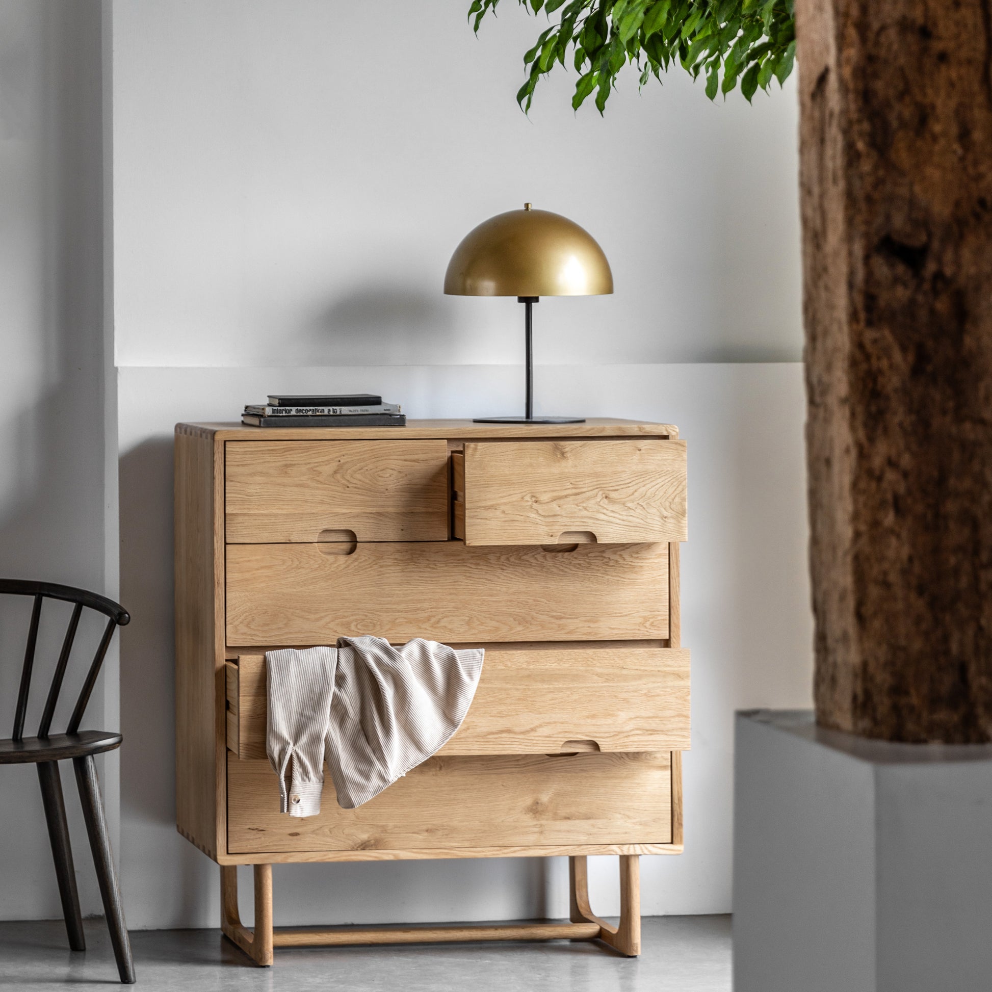 Craft 5 Drawer Chest Natural