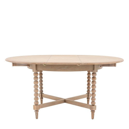 Artisan Round Ext Dining Table Natural