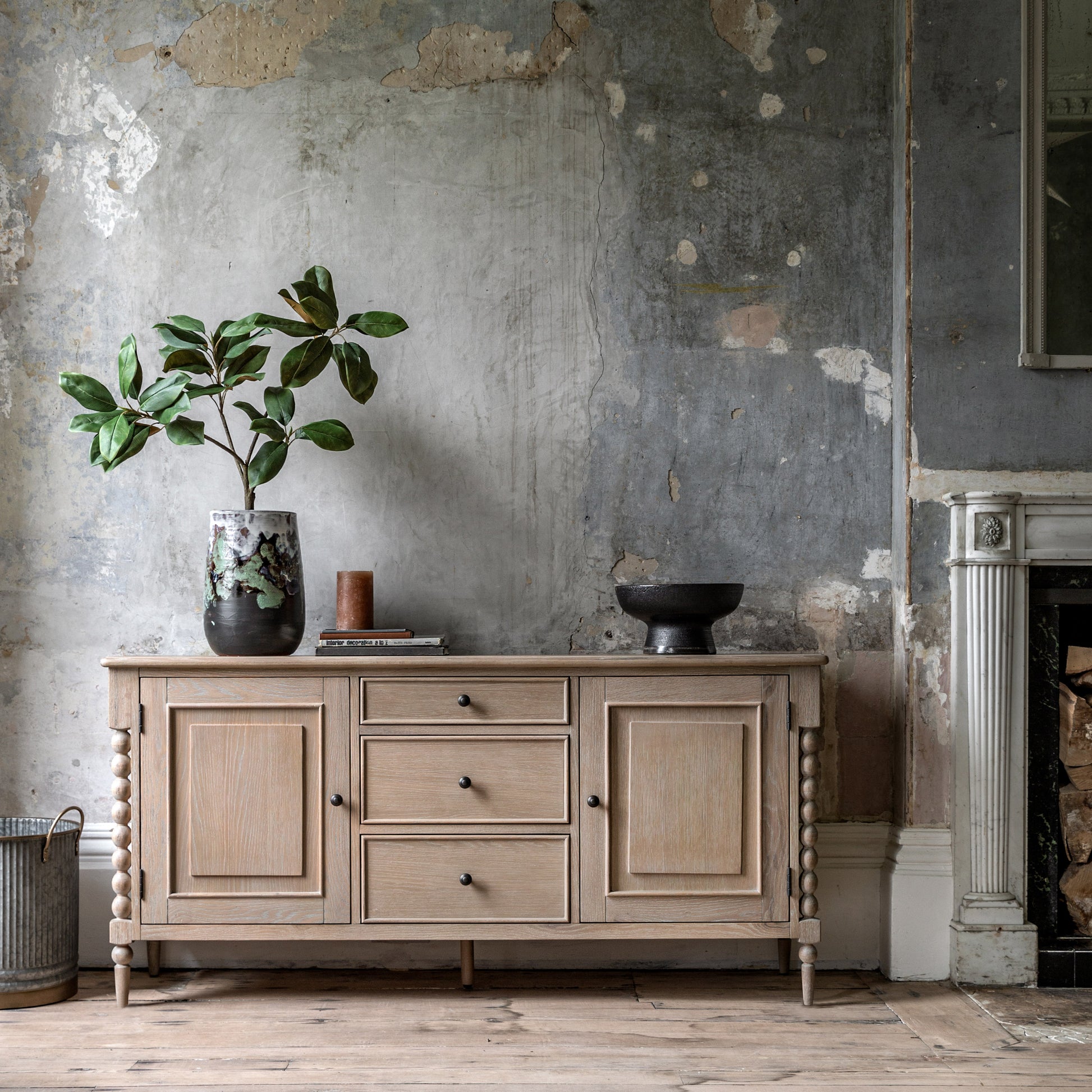 Artisan 2 Door 3 Drawer Sideboard Natural