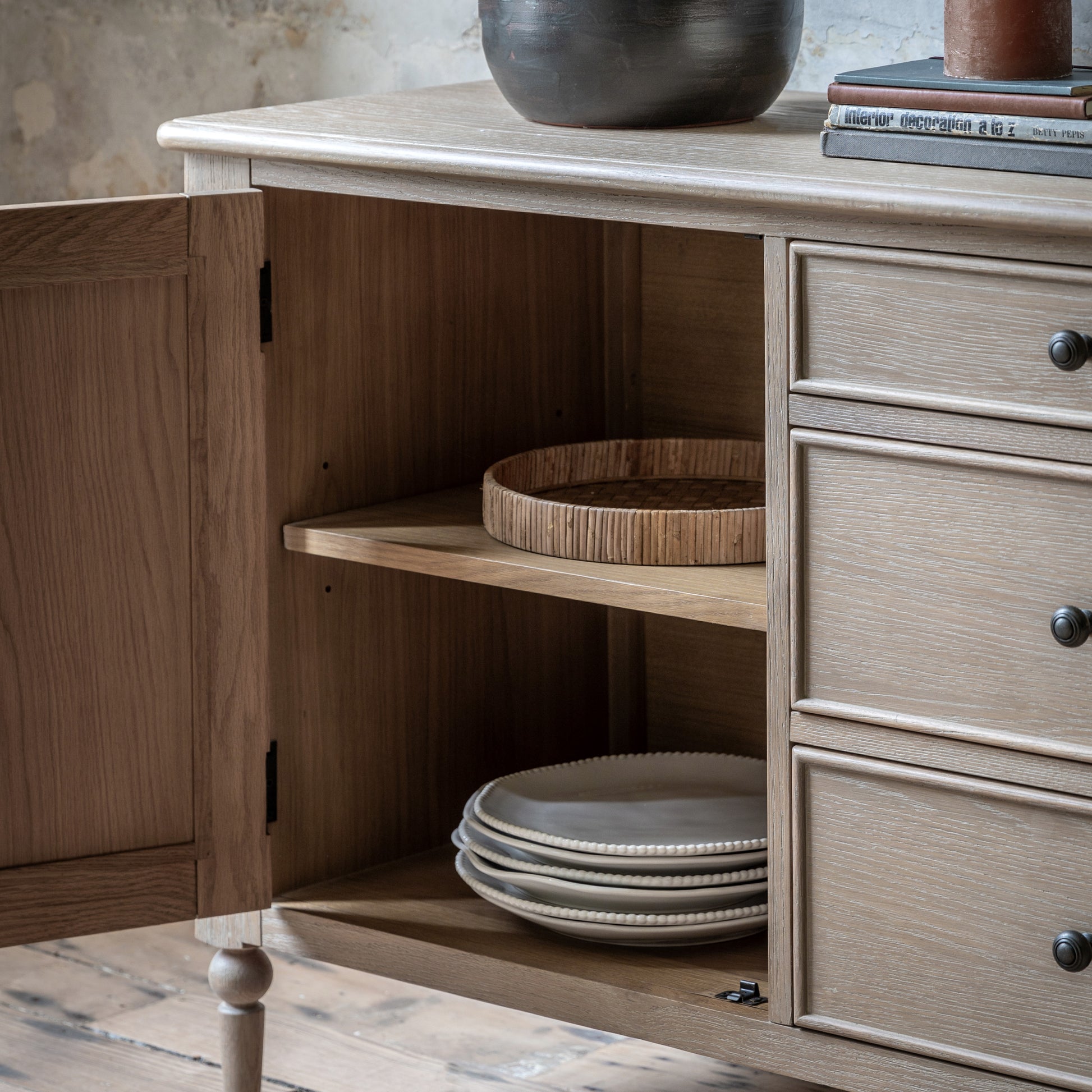 Artisan 2 Door 3 Drawer Sideboard Natural