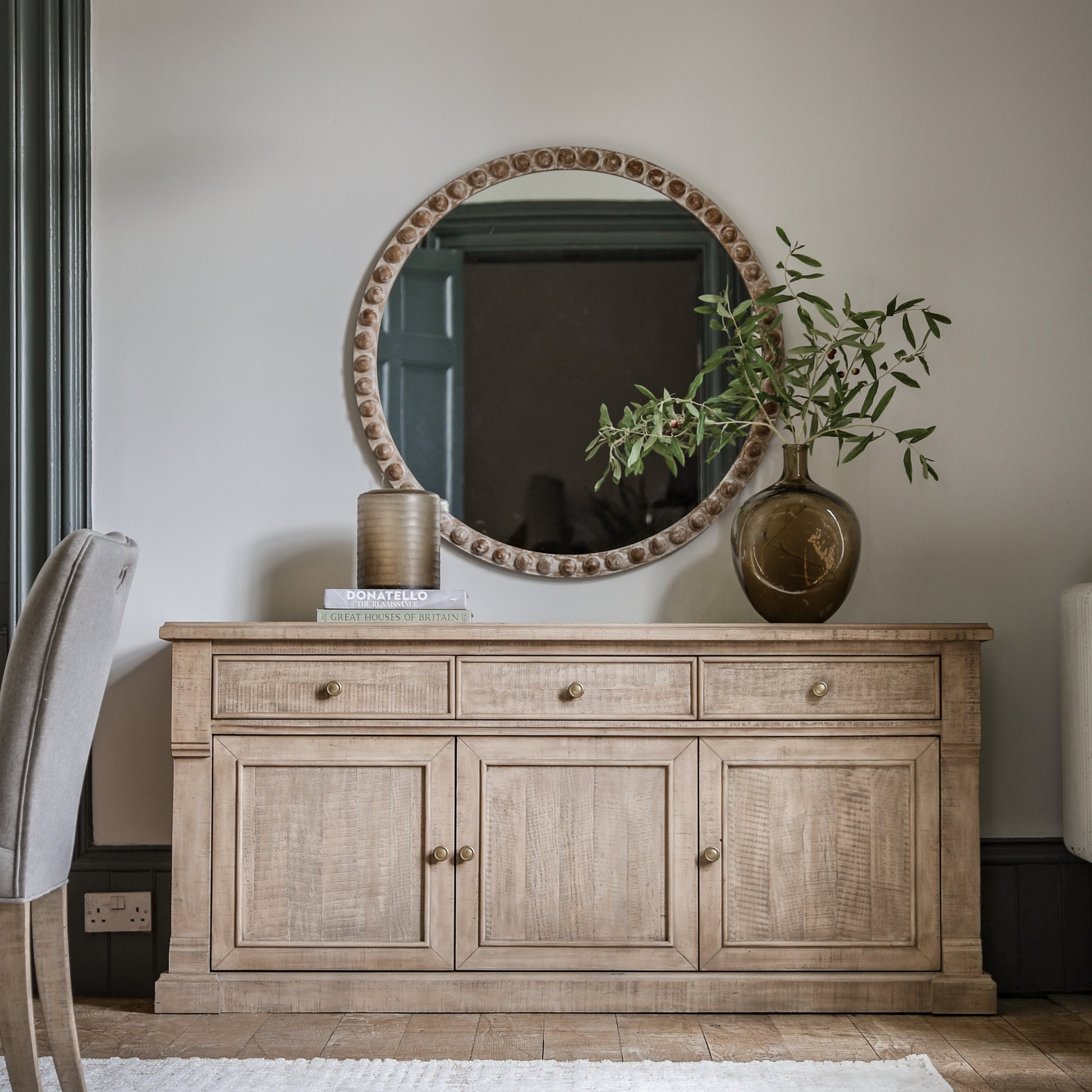 Vancouver 3 Door 3 Drawer Sideboard Natural