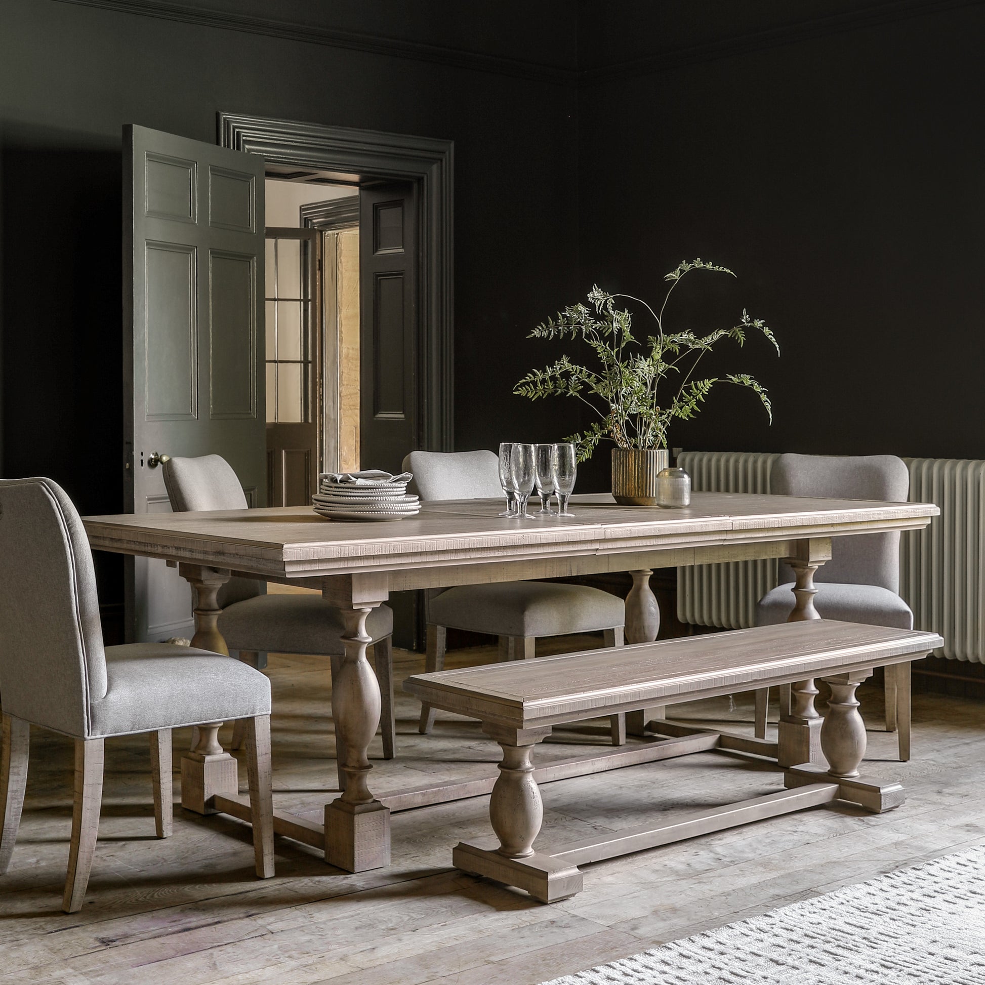 Vancouver Ext Dining Table Natural