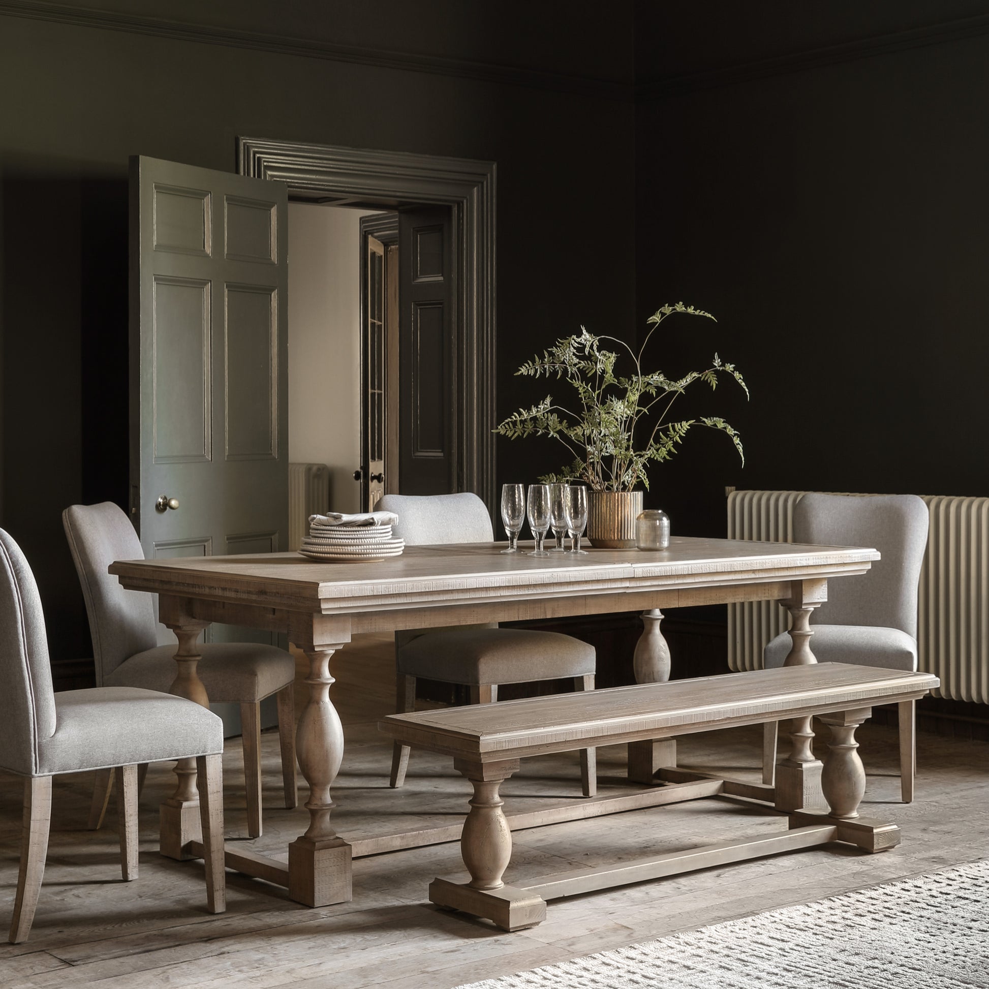 Vancouver Ext Dining Table Natural