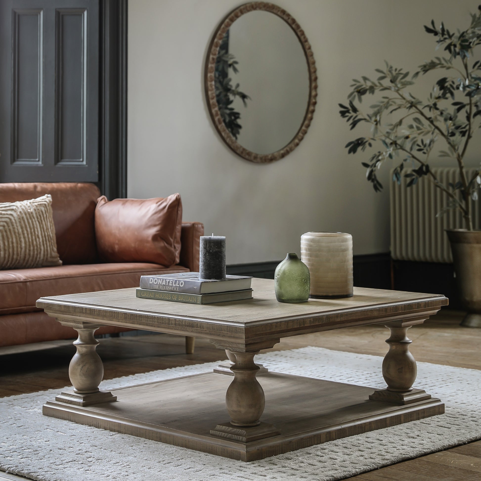 Vancouver Square Coffee Table Natural