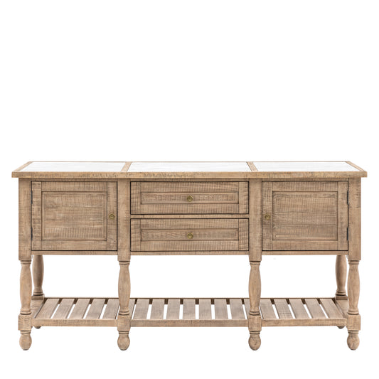 Vancouver 2 Door 2 Drawer Sideboard Natural