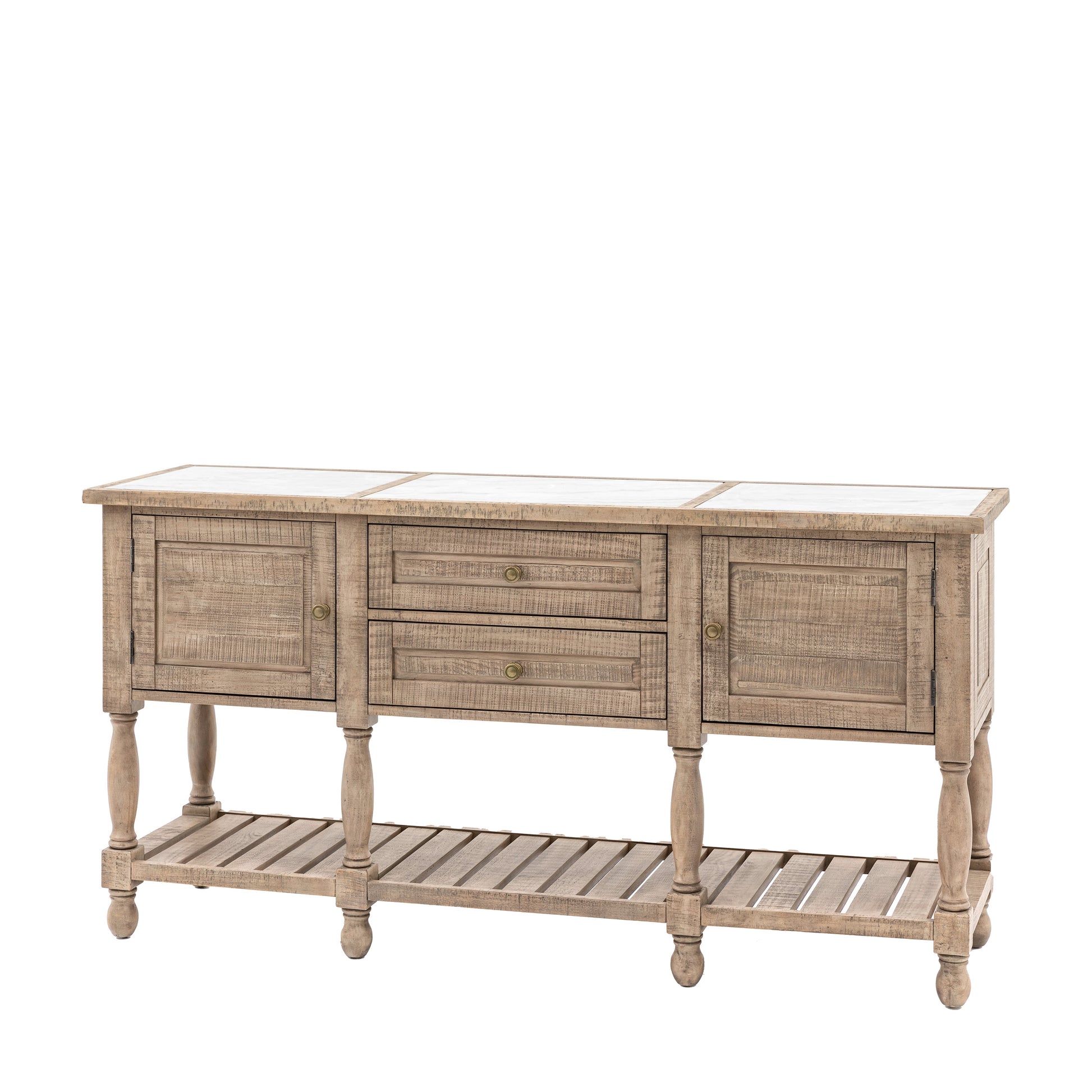 Vancouver 2 Door 2 Drawer Sideboard Natural