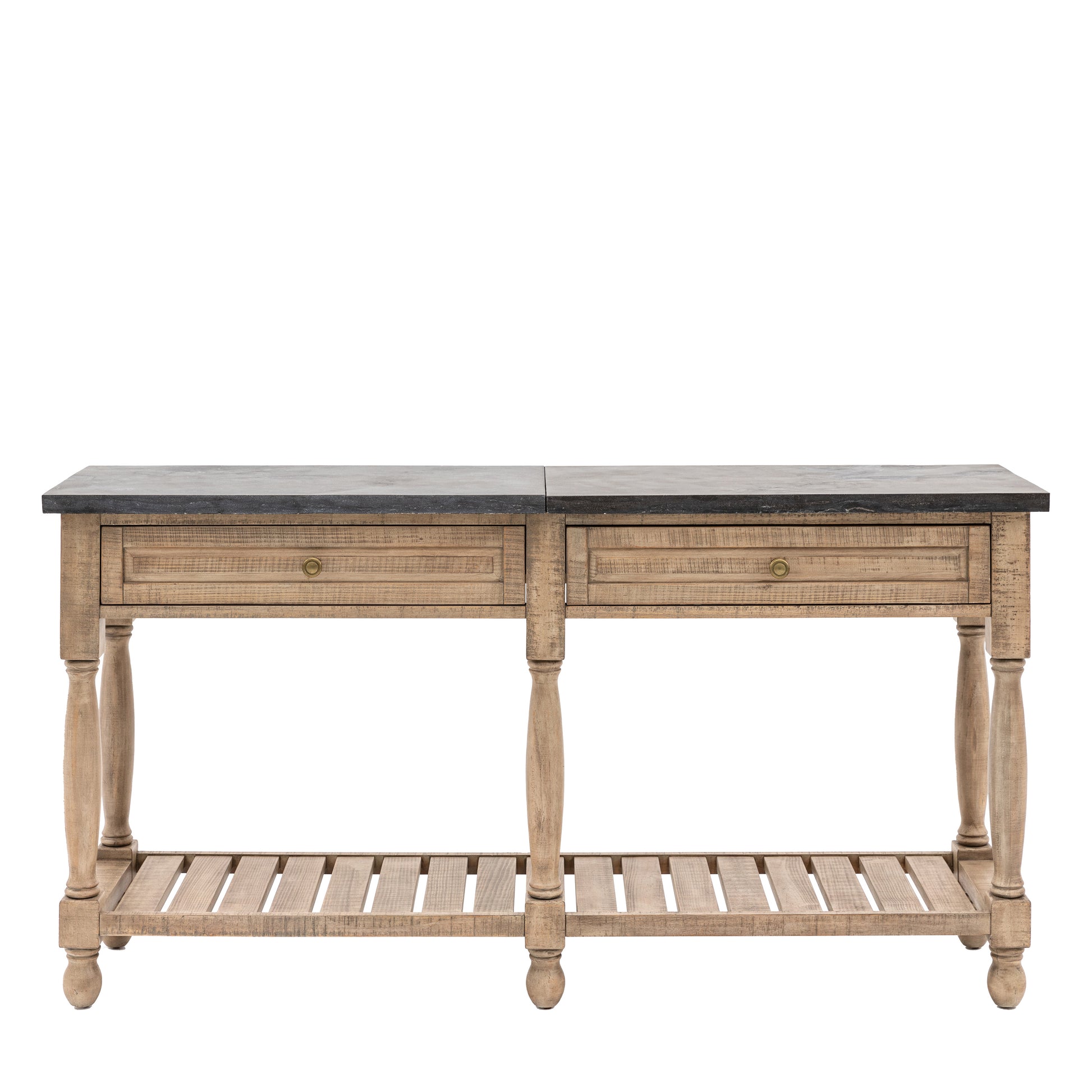 Vancouver 2 Drawer Console Natural