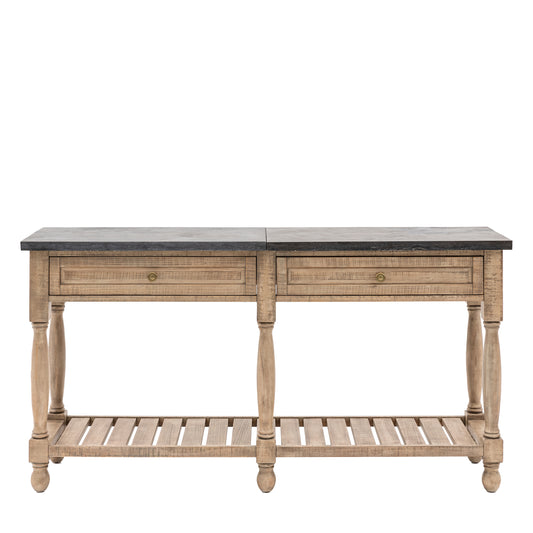 Vancouver 2 Drawer Console Natural