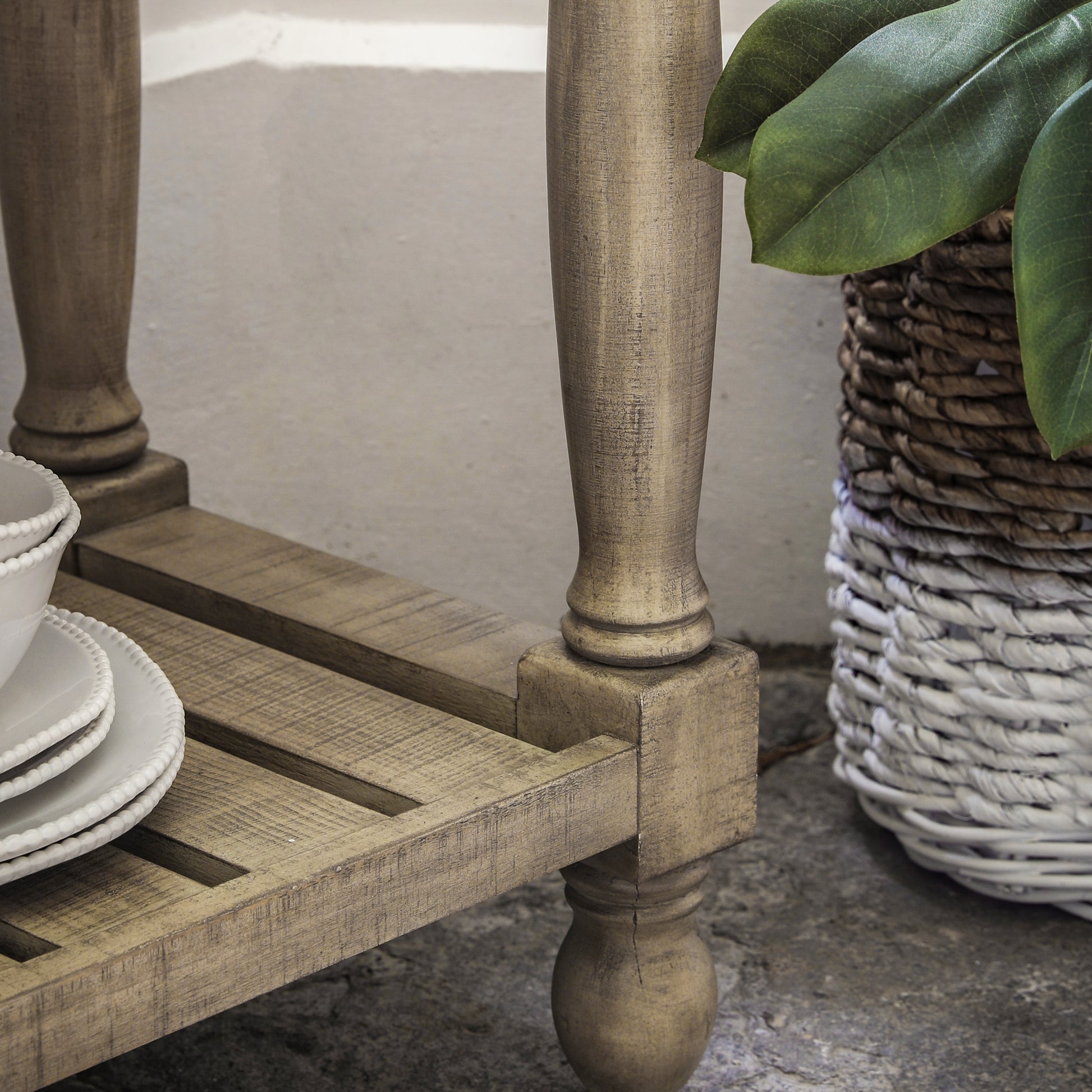 Vancouver 2 Drawer Console Natural