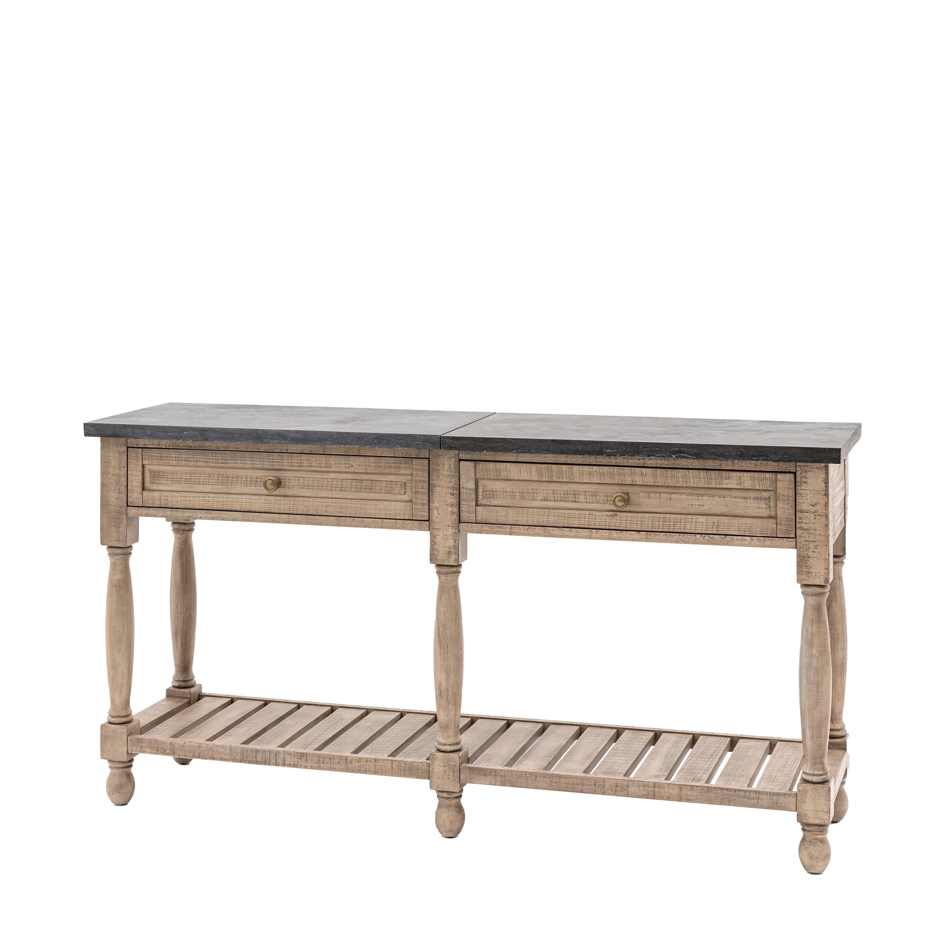 Vancouver 2 Drawer Console Natural