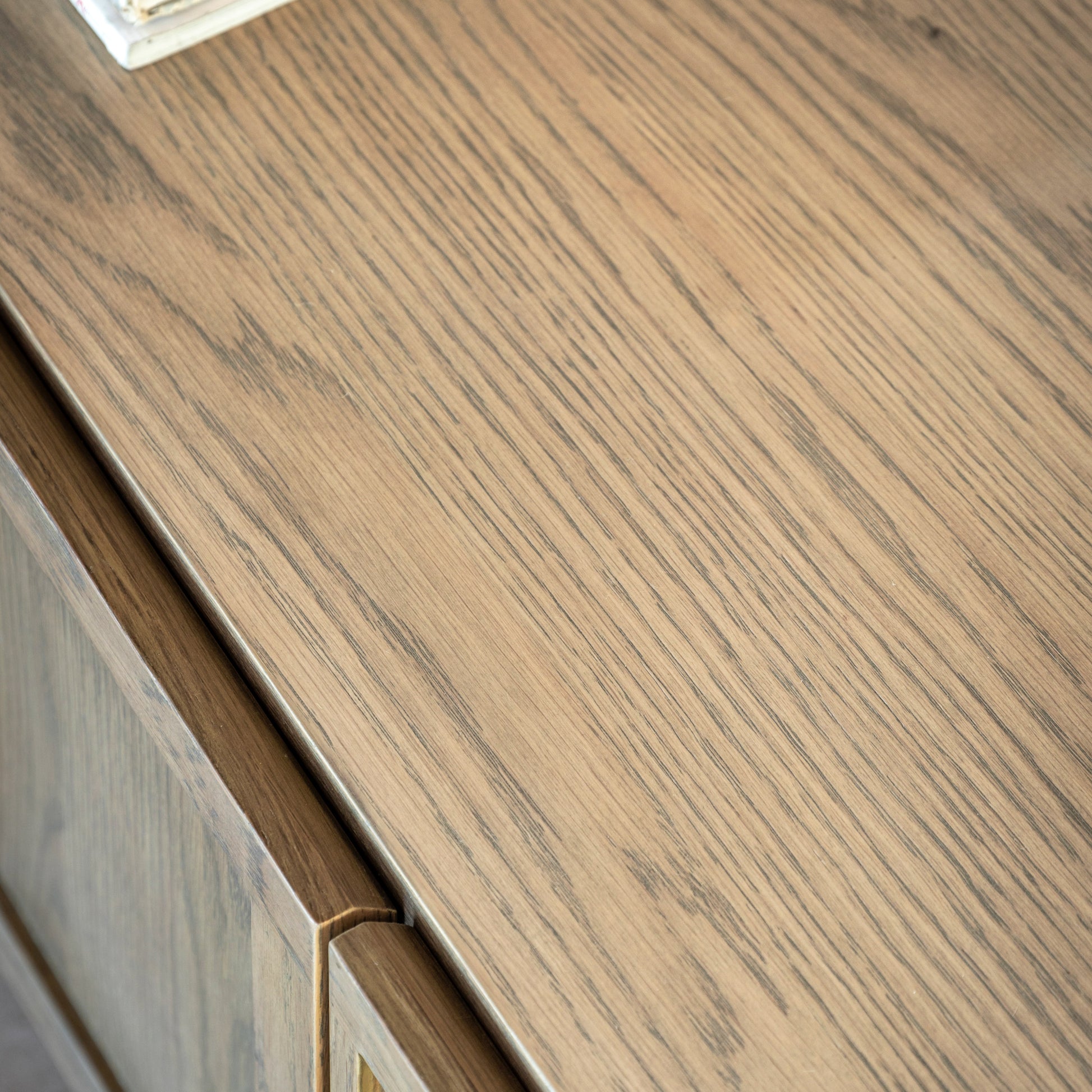 Panelled Media Unit Smoked