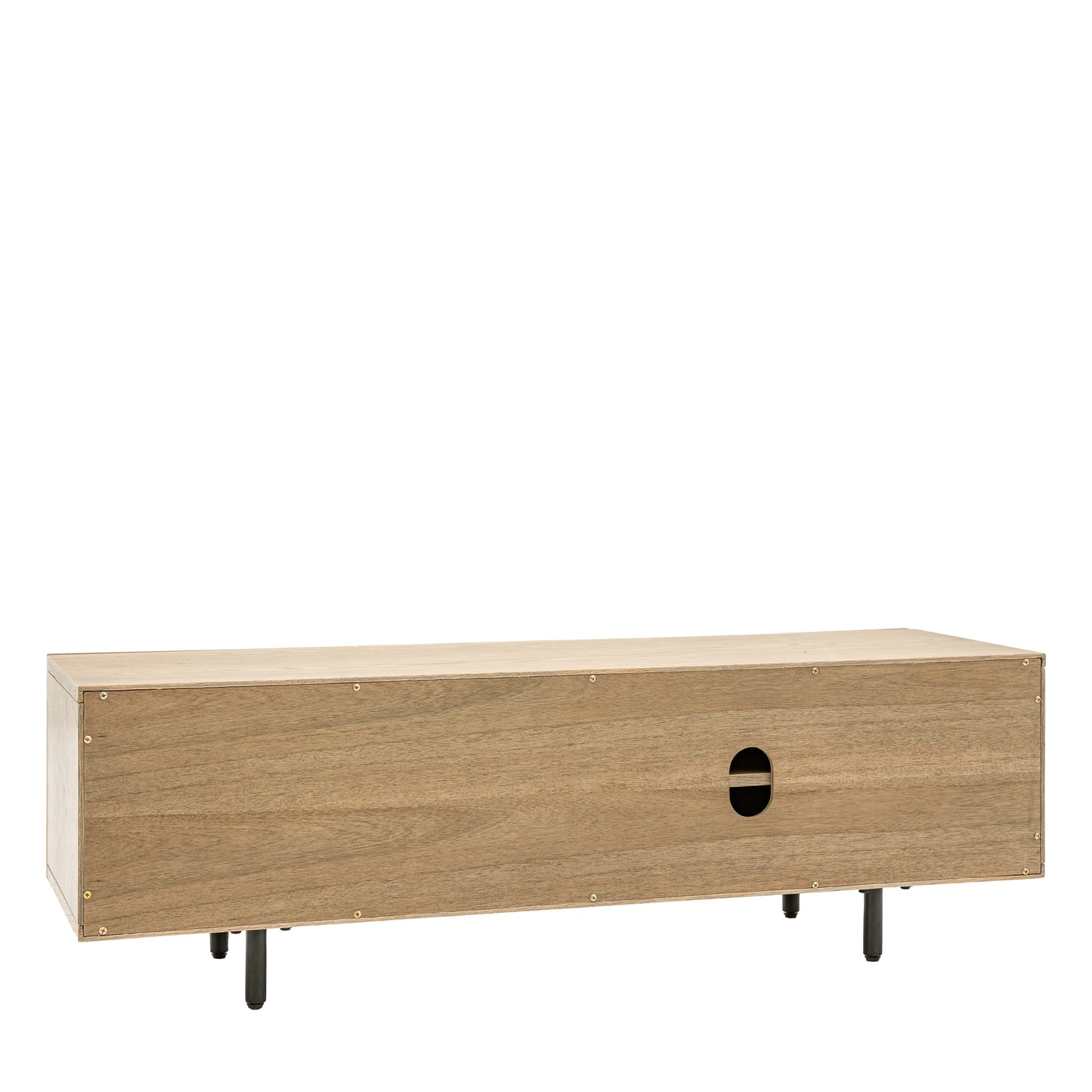 Panelled Media Unit Smoked