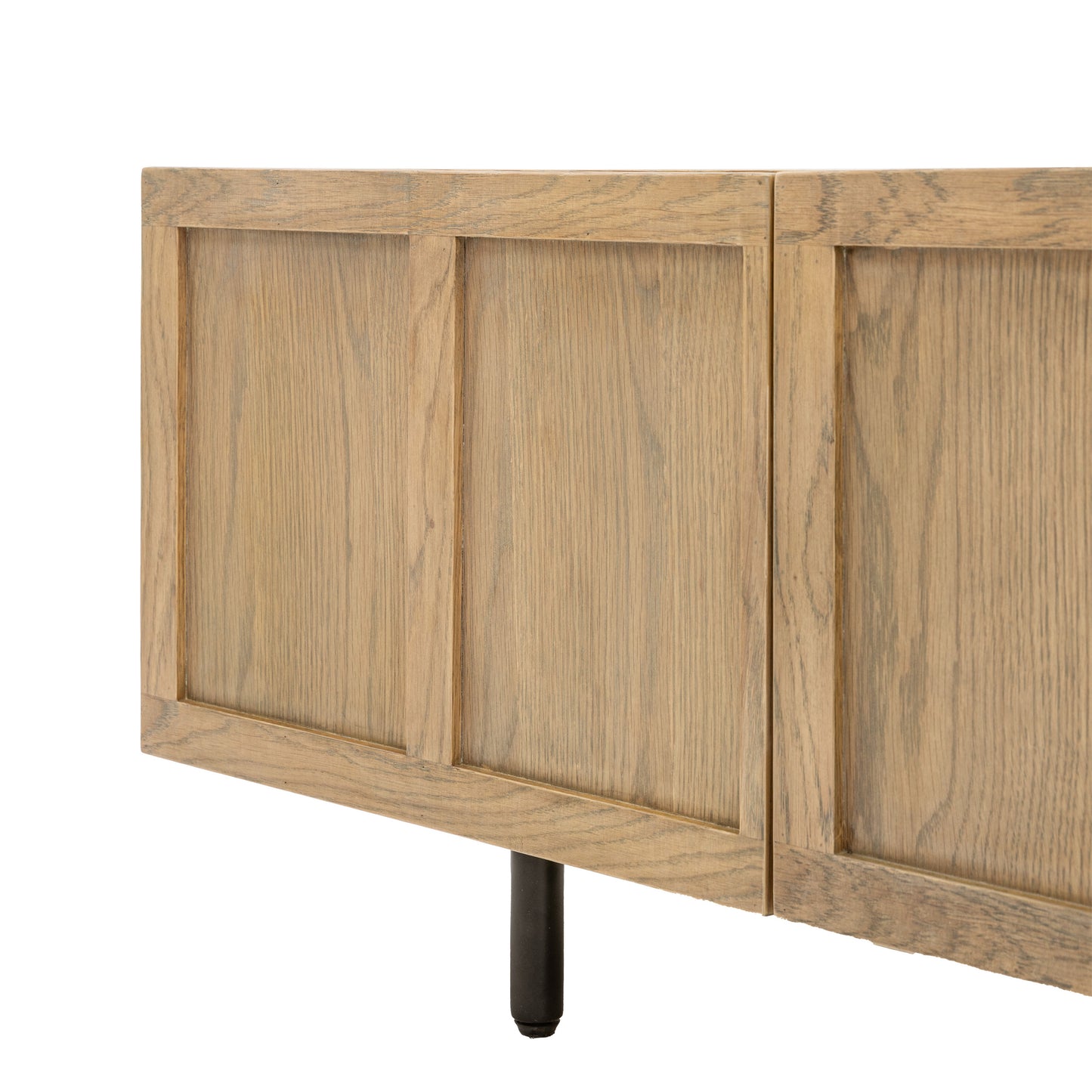 Panelled Media Unit Smoked