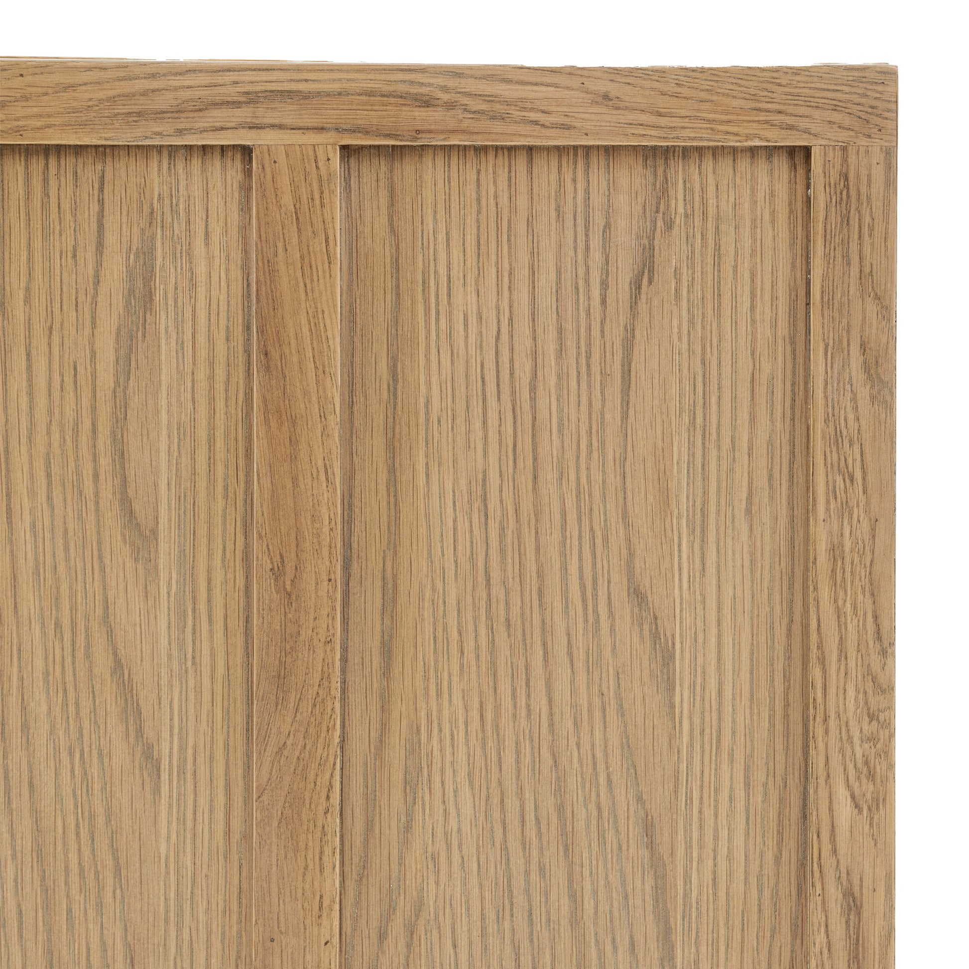 Panelled 4 Door Sideboard Smoked