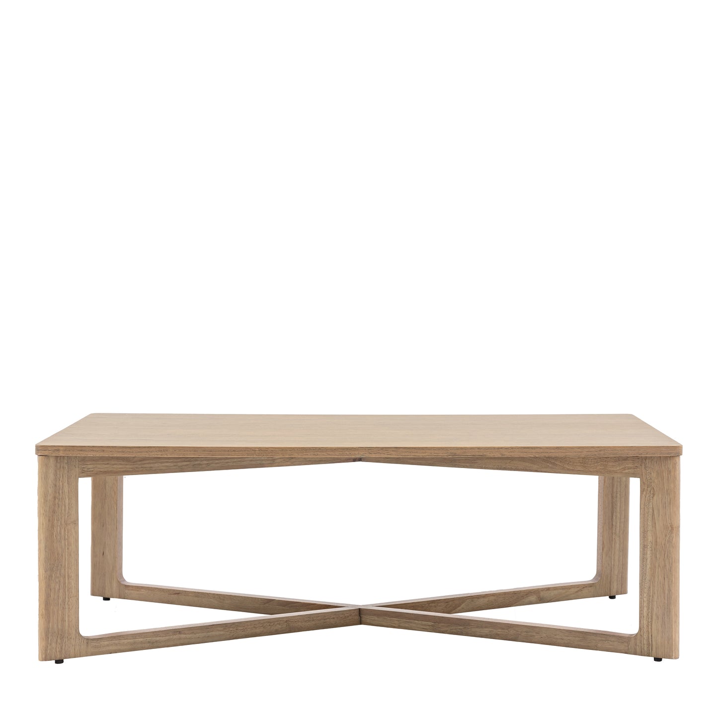 Panelled Coffee Table Smoked