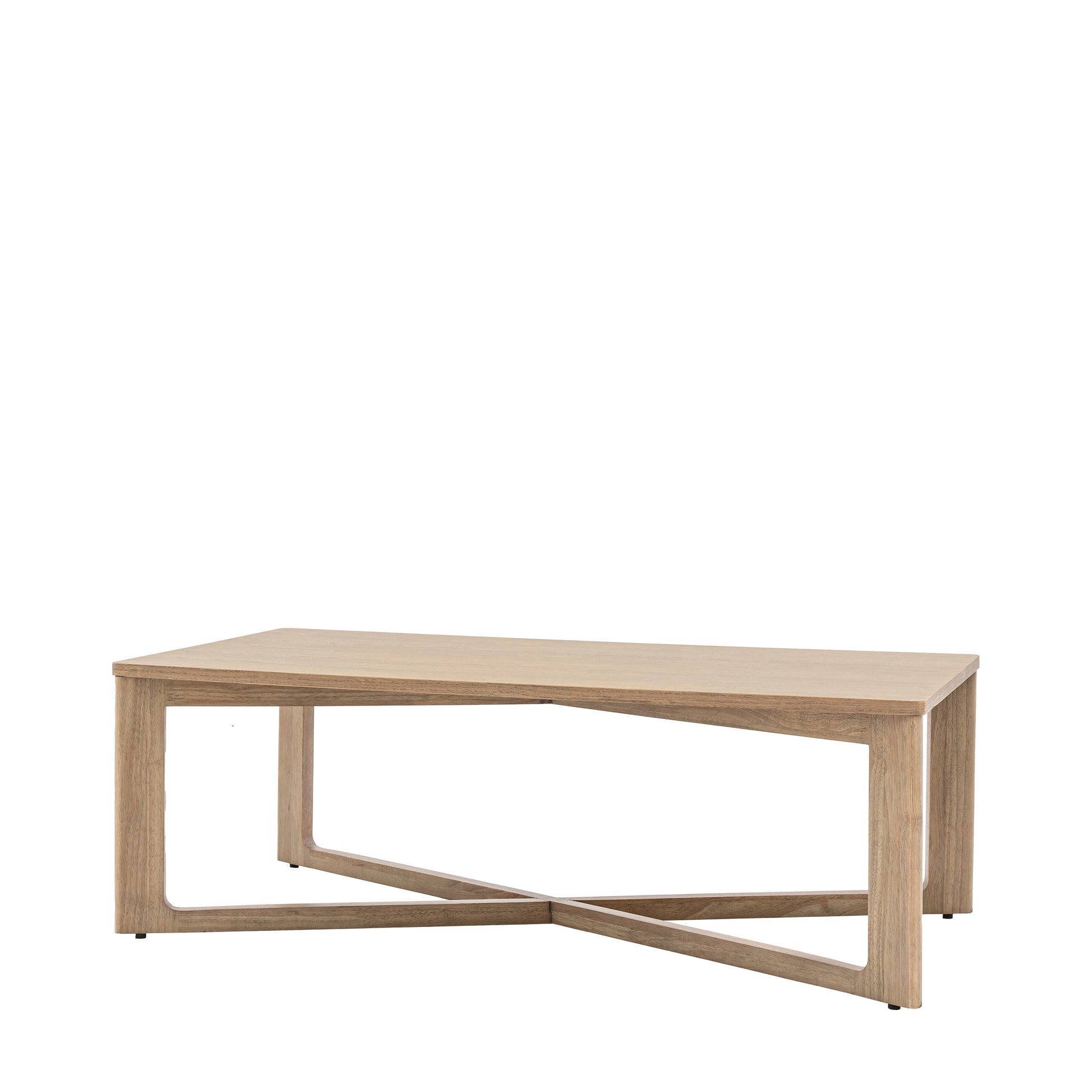 Panelled Coffee Table Smoked