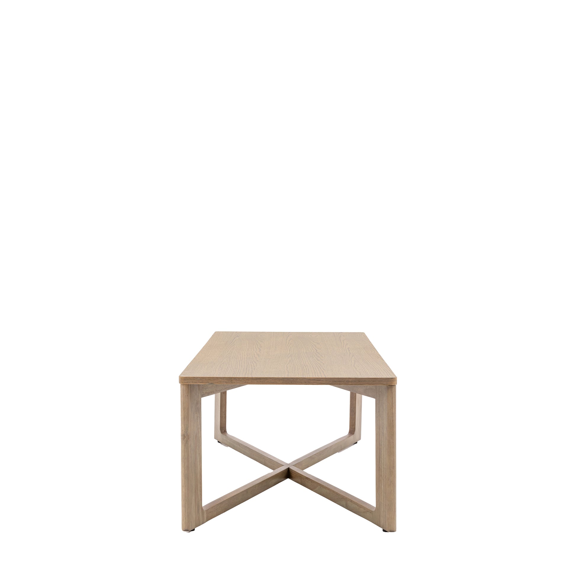 Panelled Coffee Table Smoked