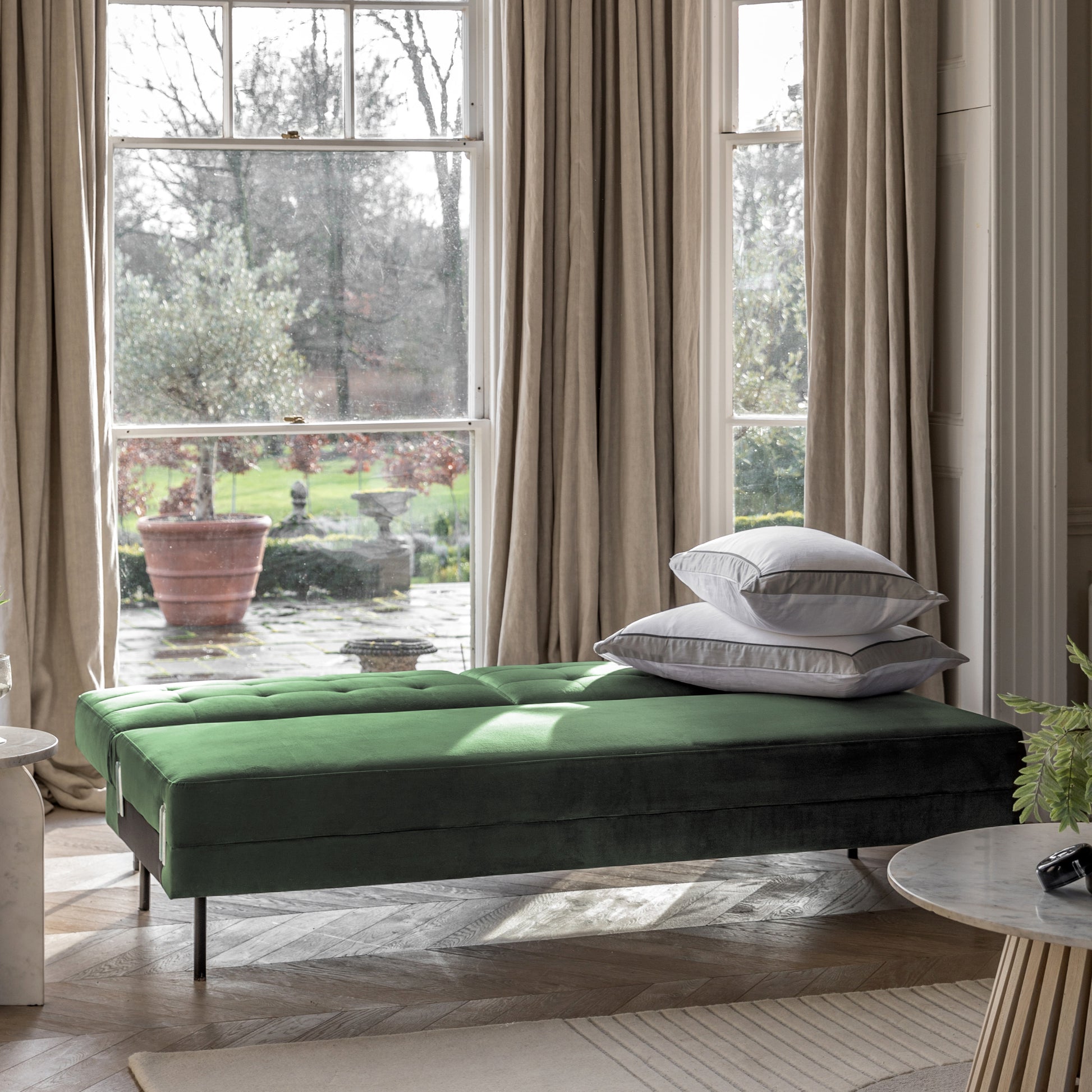 Eynsford Sofa Bed Bottle Green