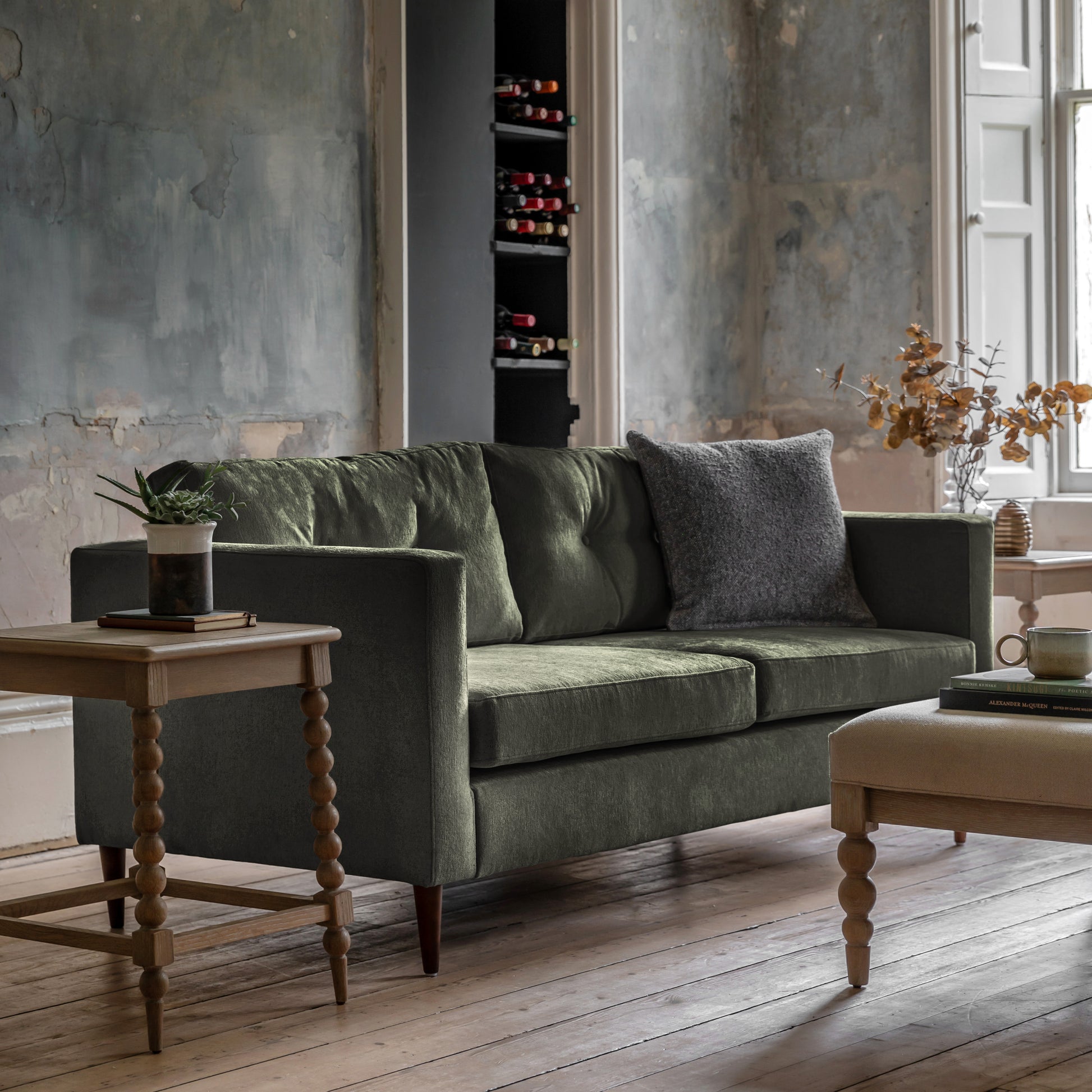 Whitwell Sofa 3 Seater Forest