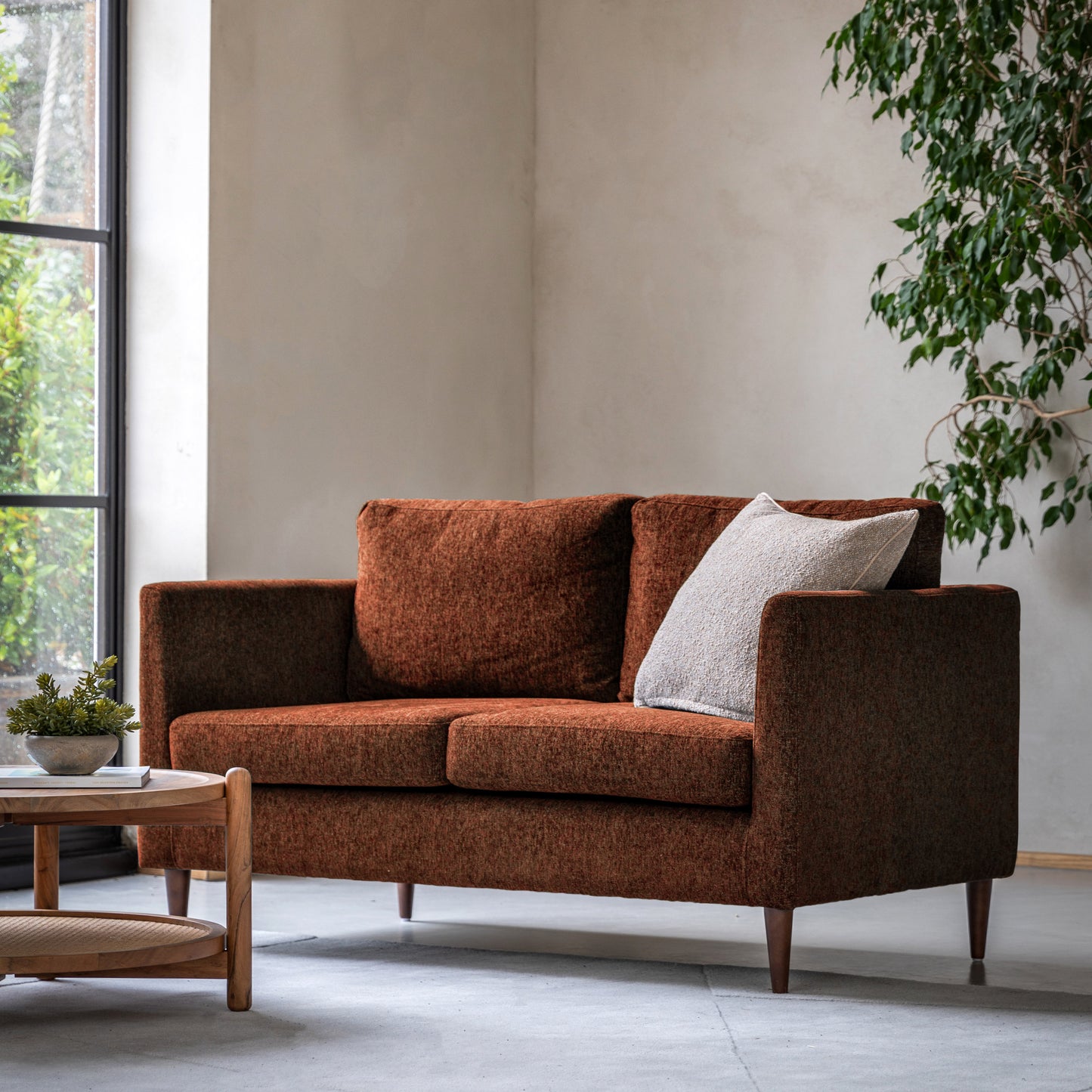 Gateford Sofa 2 Seater Rust