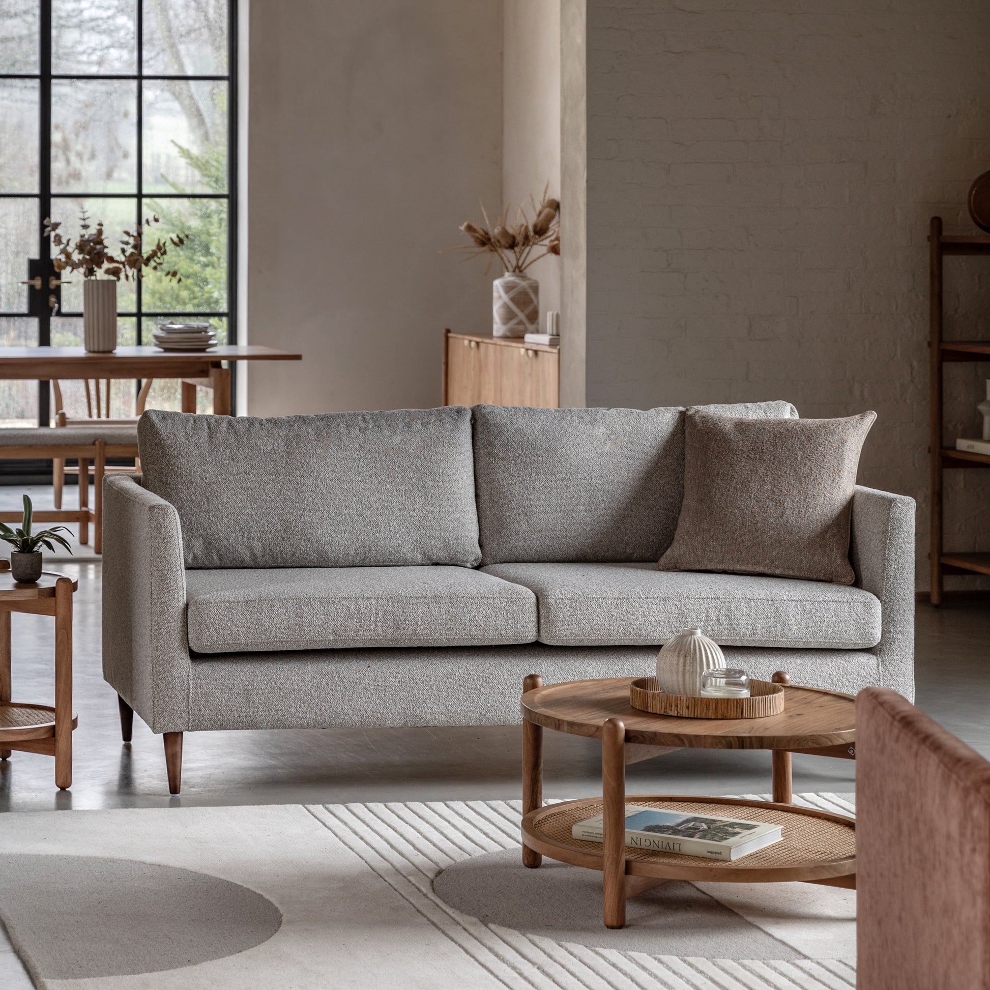 Gateford Sofa 3 Seater Natural
