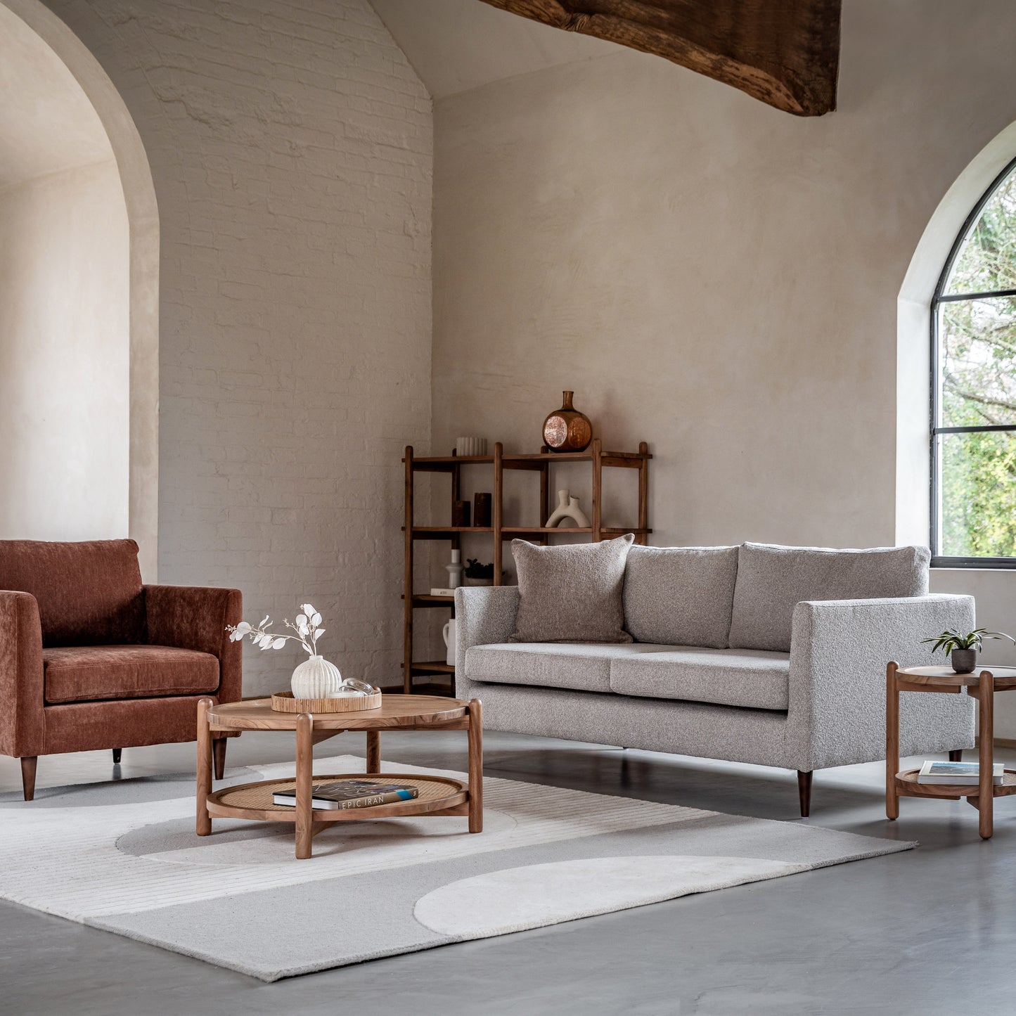 Gateford Sofa 3 Seater Natural