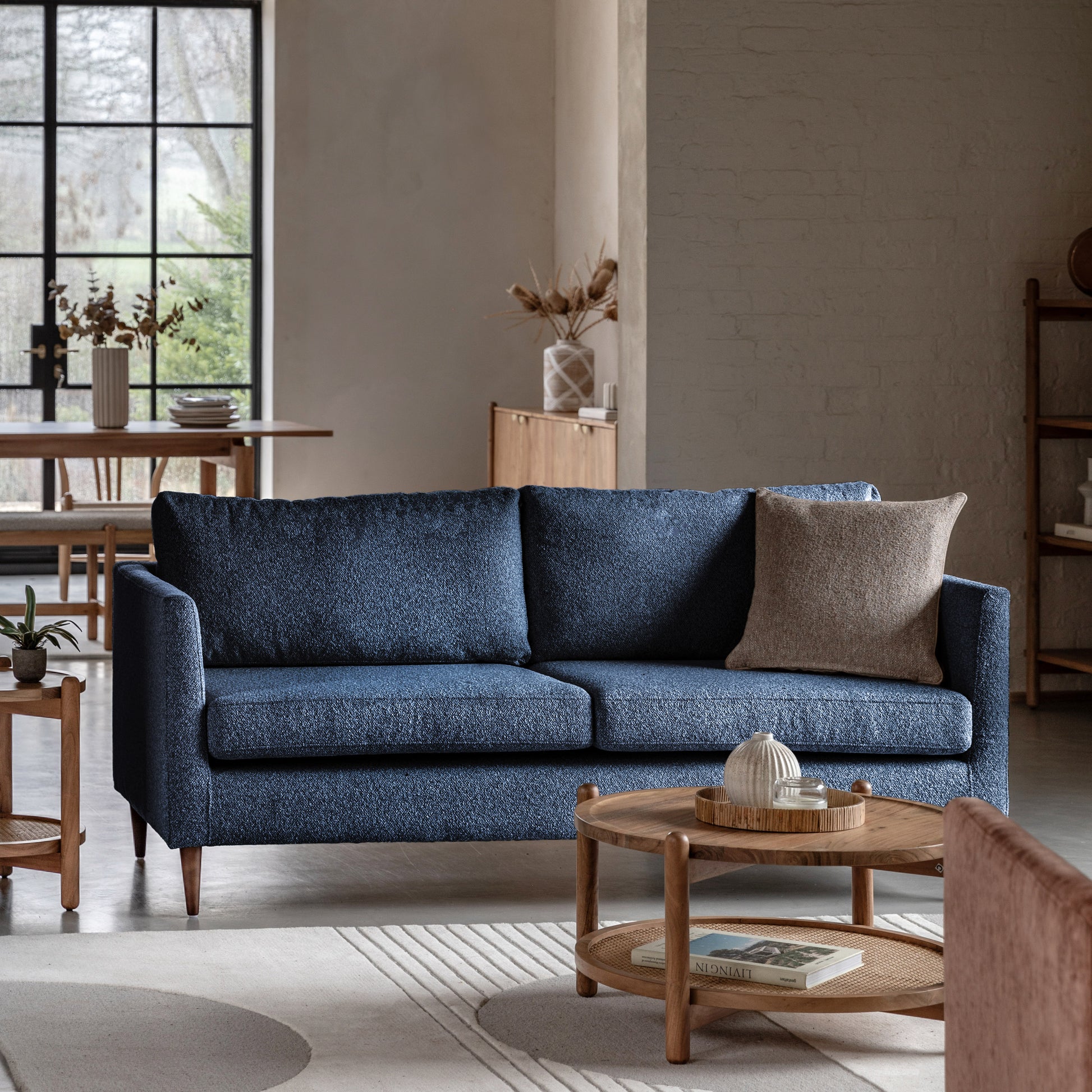 Gateford Sofa 3 Seater Charcoal