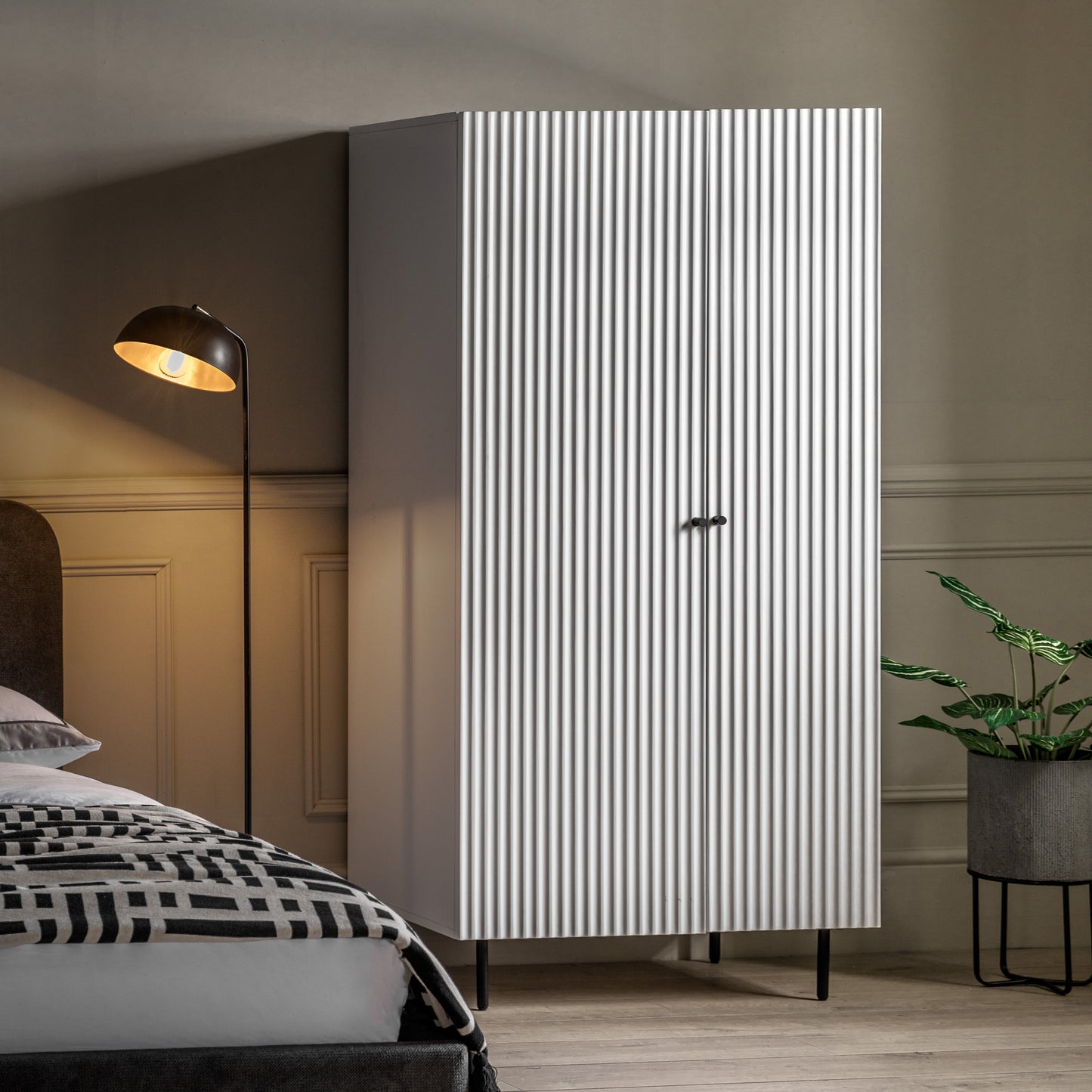 Buckhurst 2 Door Wardrobe White