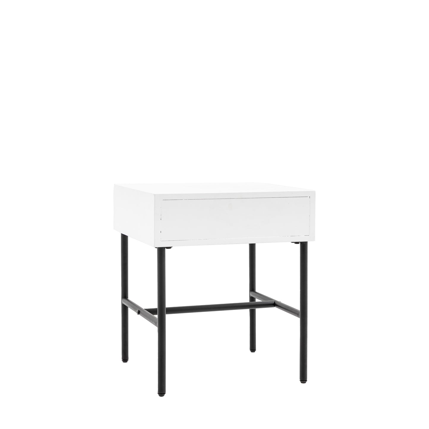 Buckhurst 1 Drawer Bedside White
