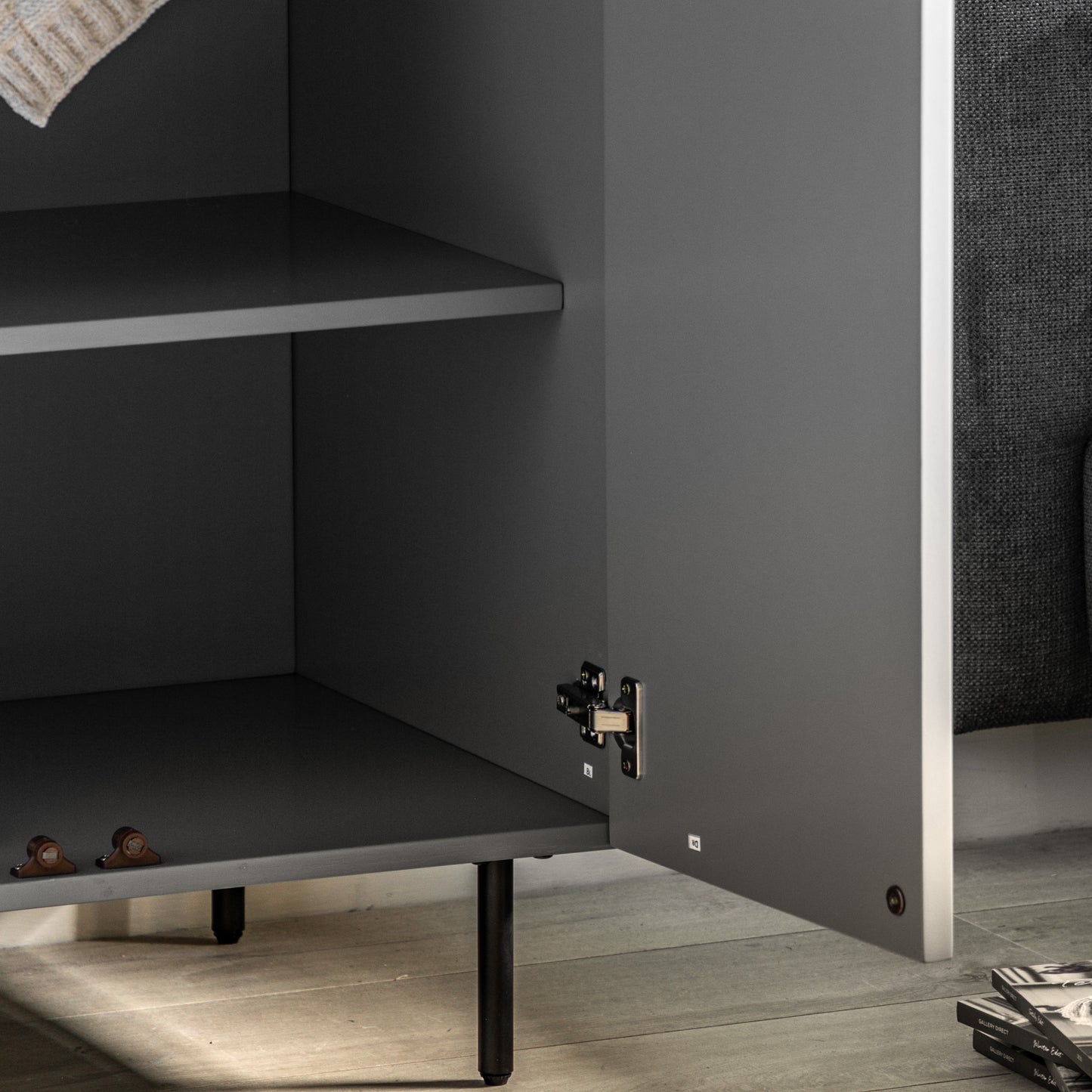 Buckhurst 2 Door Wardrobe Grey