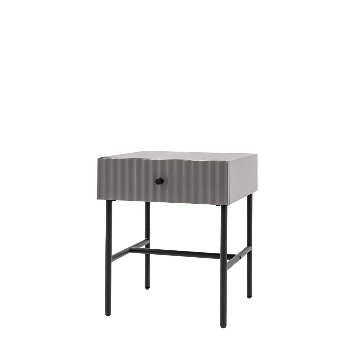 Buckhurst 1 Drawer Bedside Grey
