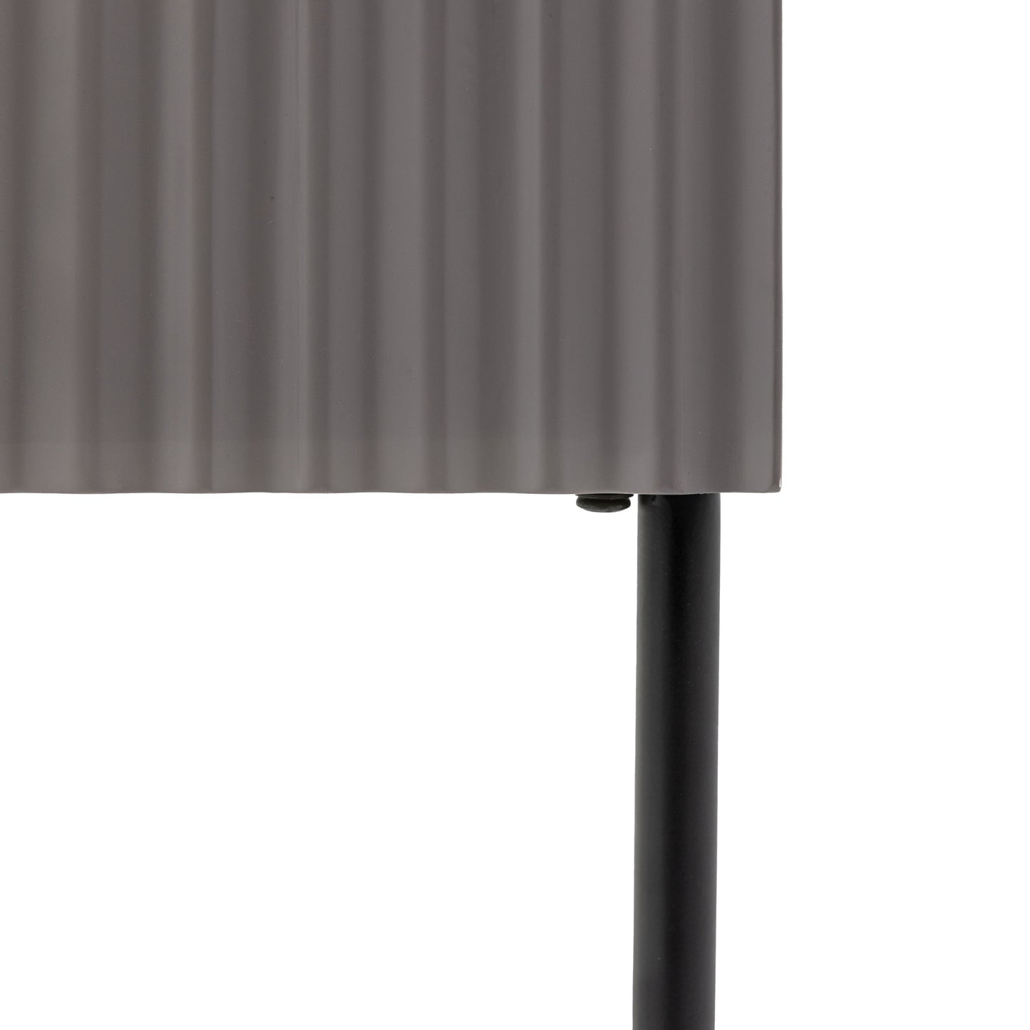 Buckhurst 1 Drawer Bedside Grey