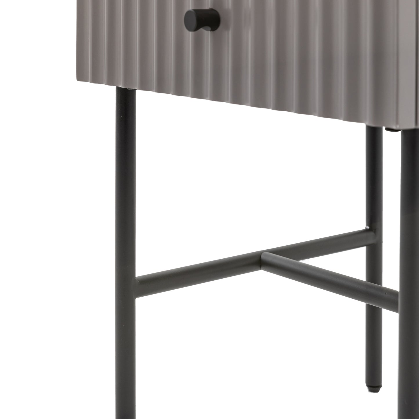 Buckhurst 1 Drawer Bedside Grey